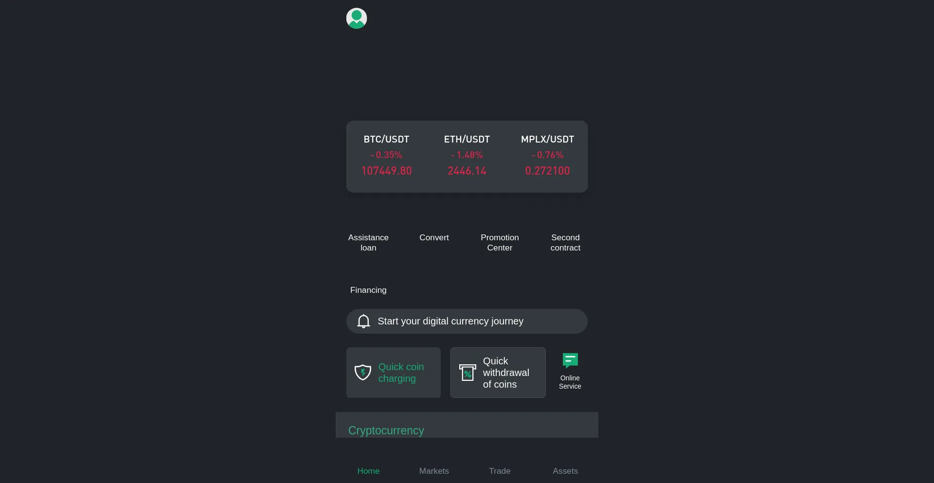 Website screenshot of Tradingcct.com