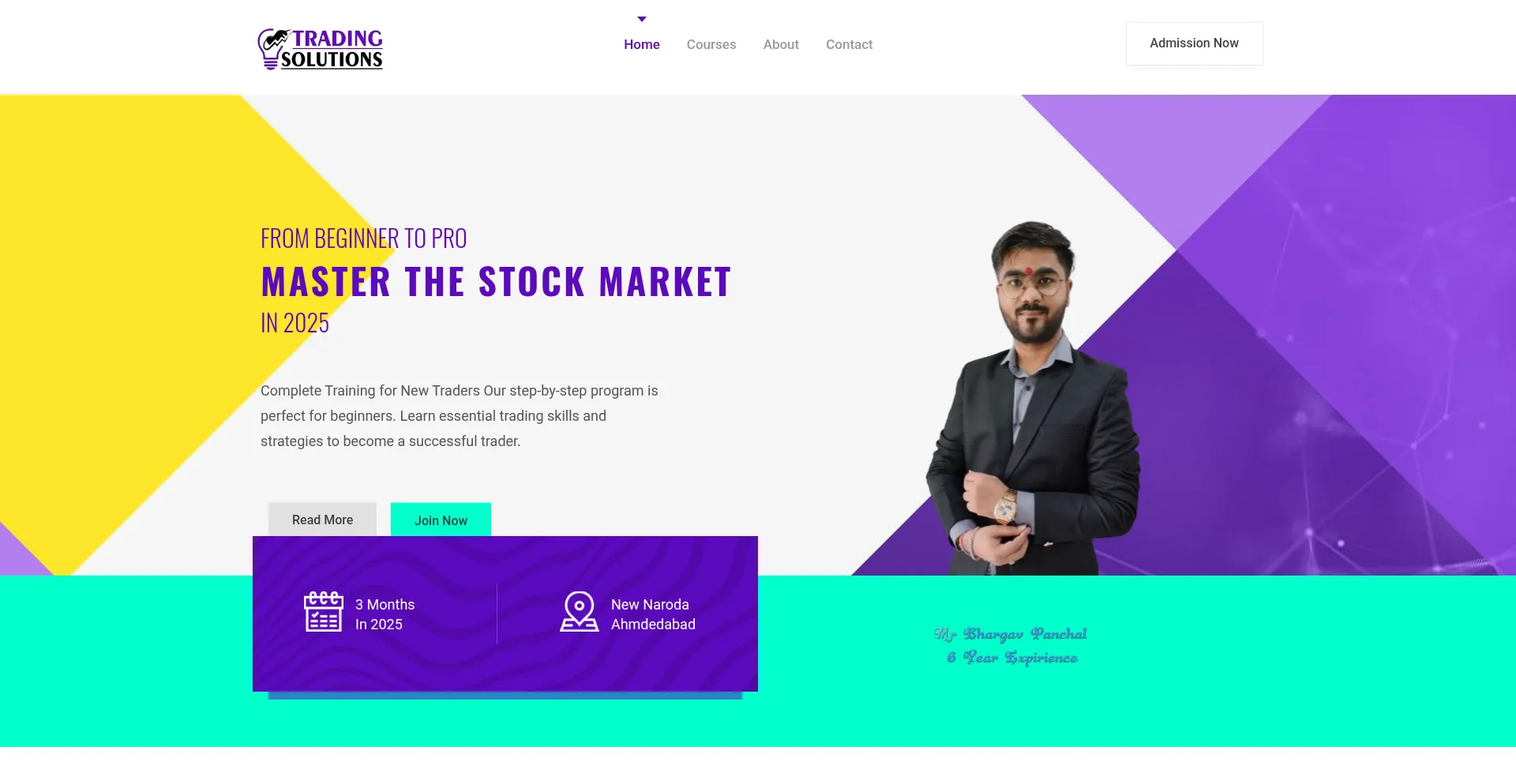 Tradingsolutionsacademy.com Screenshot