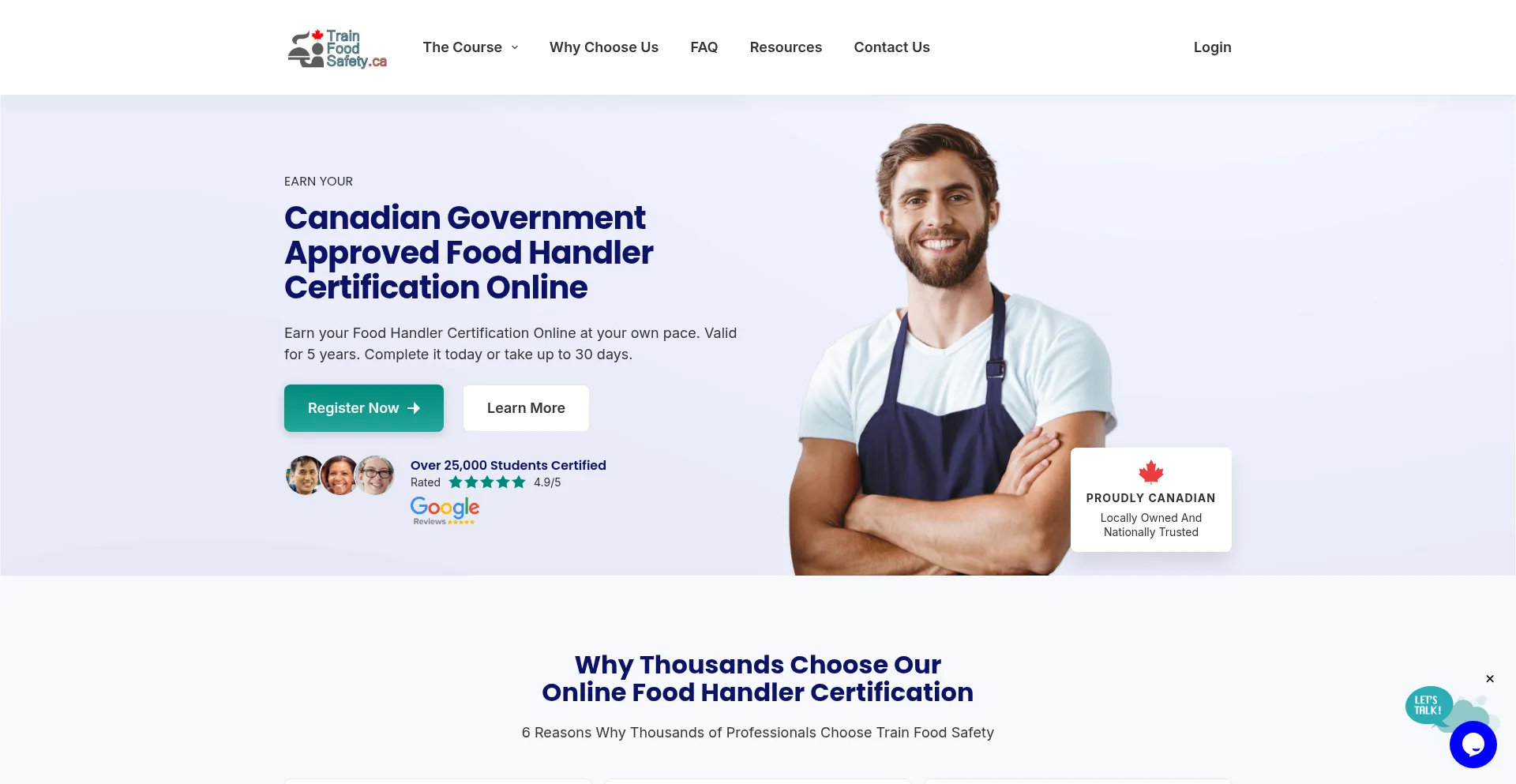 Trainfoodsafety.ca