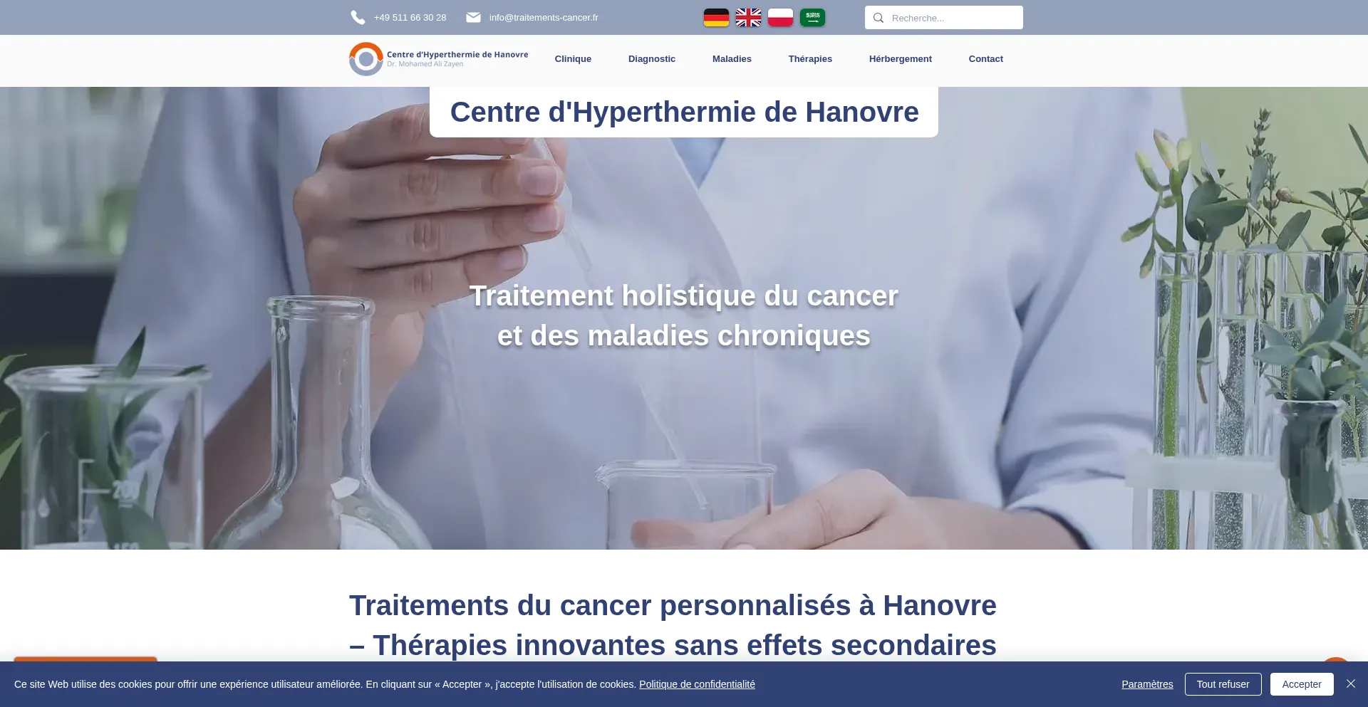 Is Traitements-cancer.fr Safe?