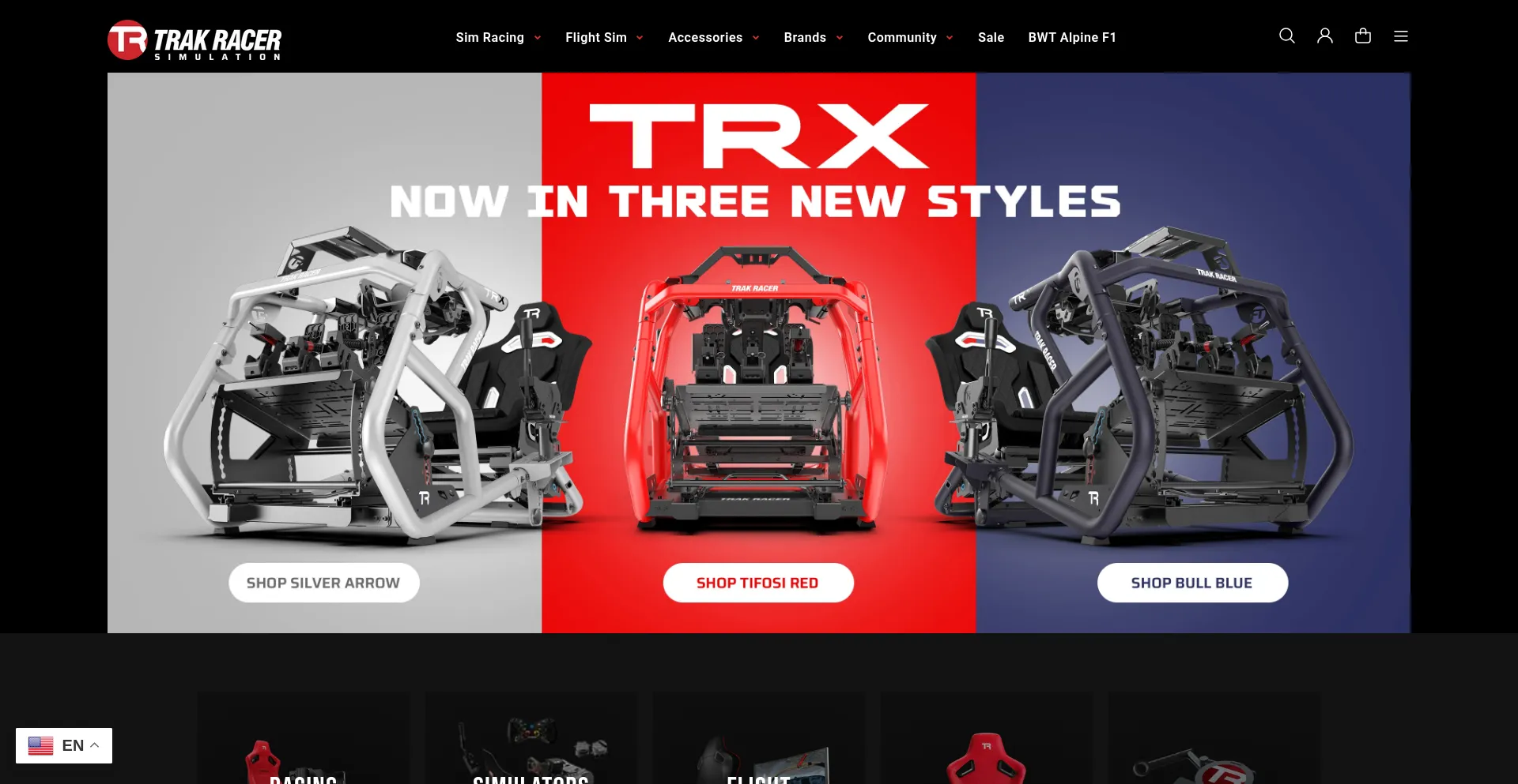 Trakracer.com Screenshot