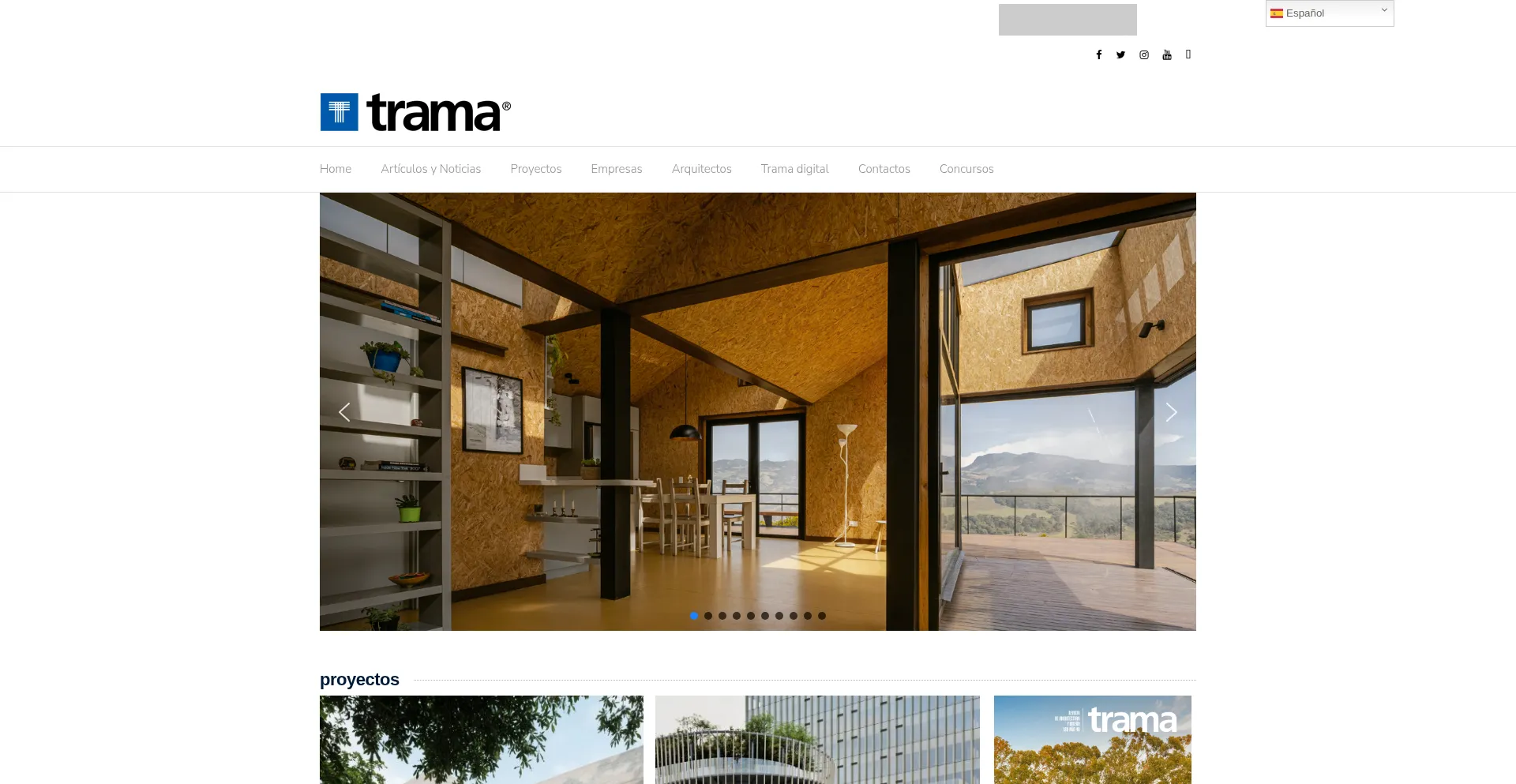 Trama.co Screenshot