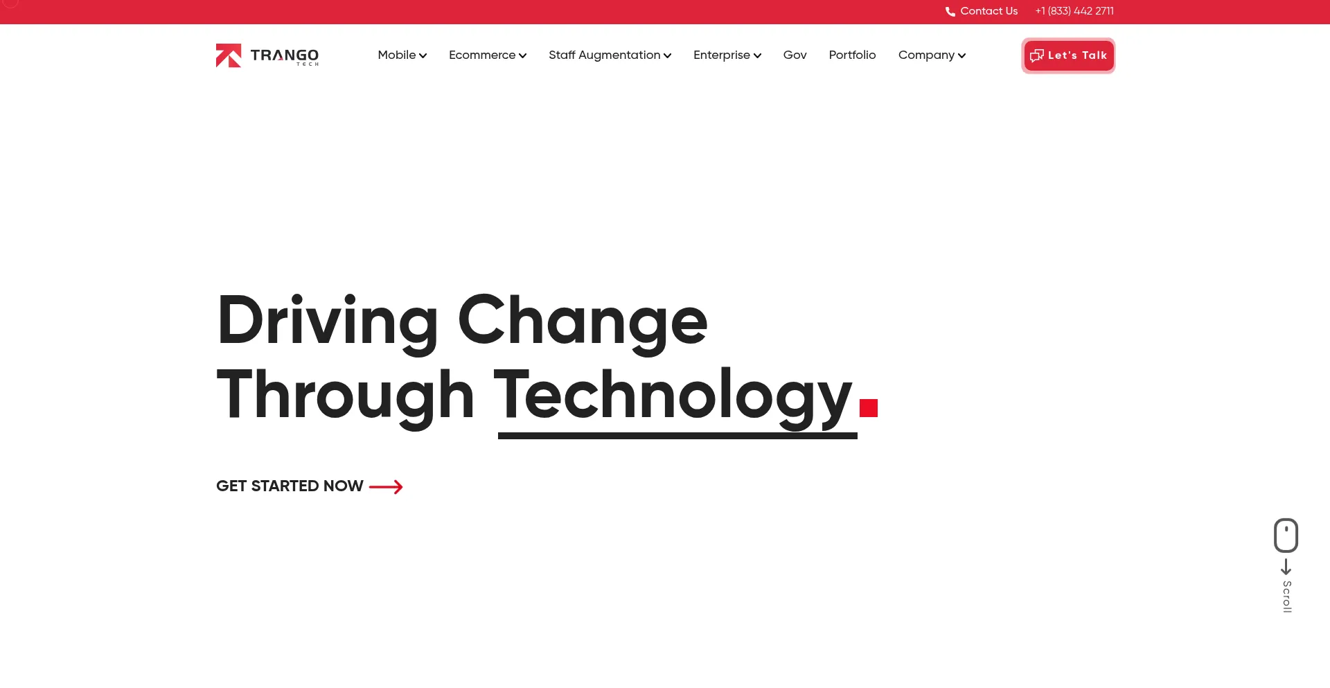 Trangotech.com Screenshot