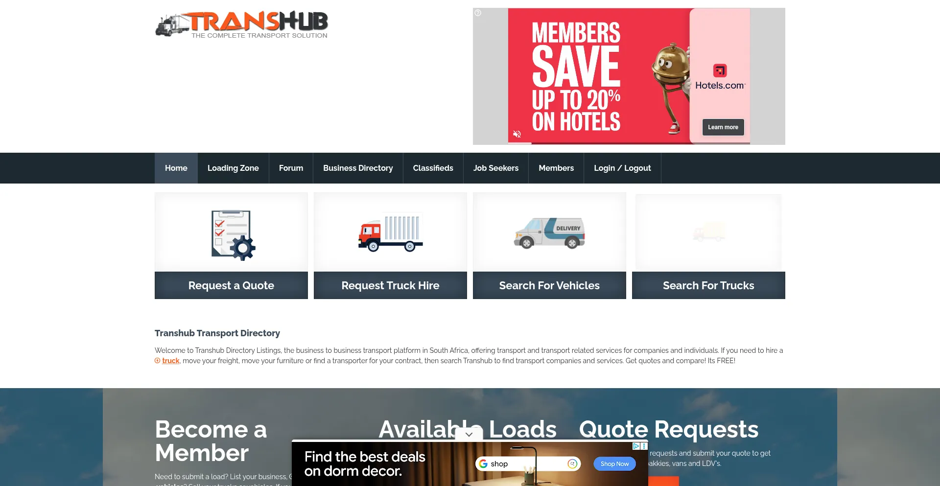 Is Transhub.co.za Safe?