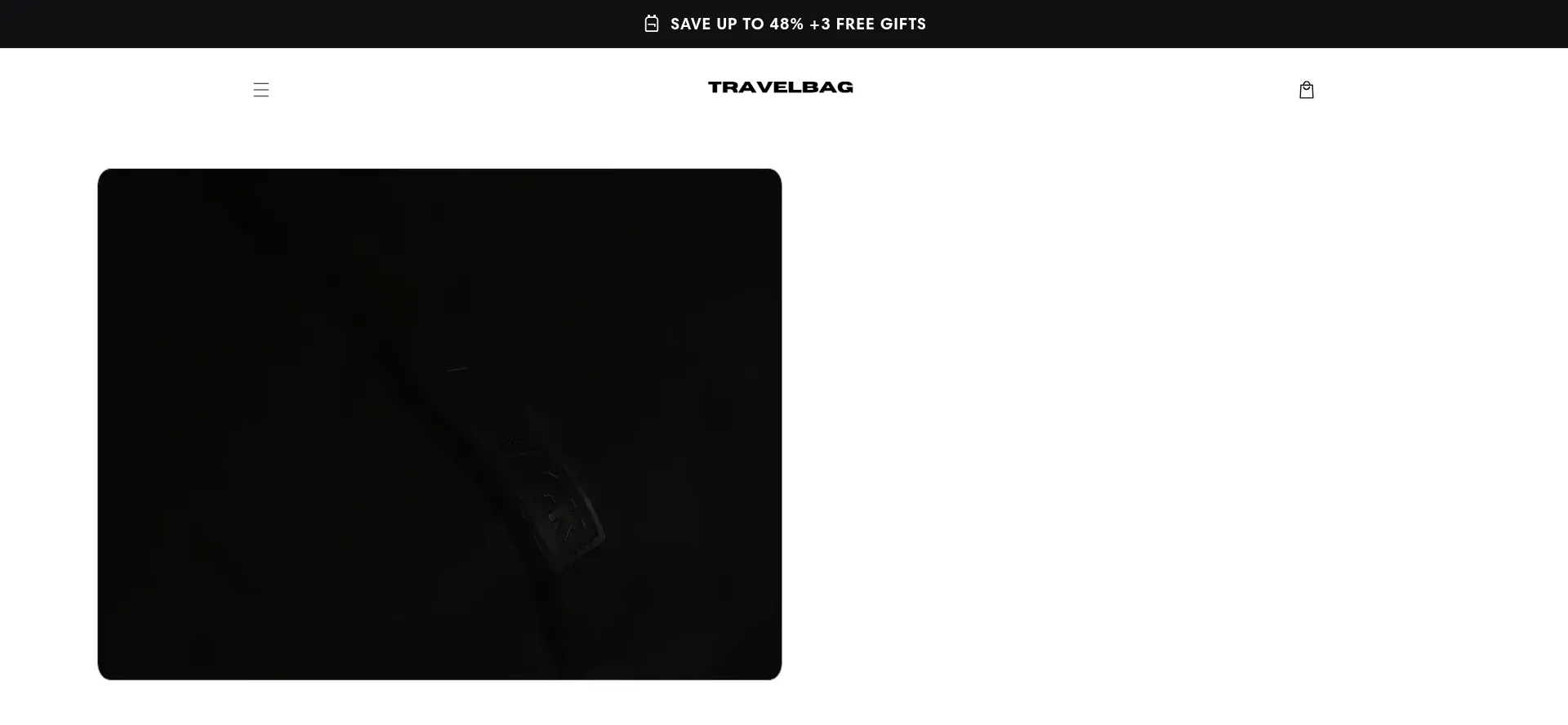Website screenshot of Travel-bag.us