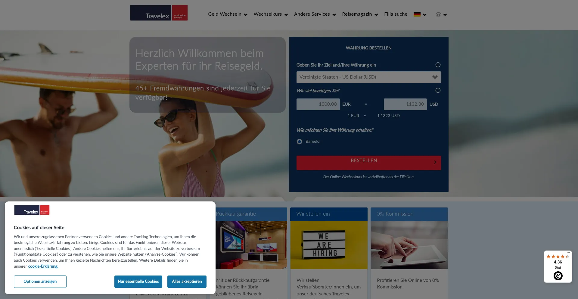 Is Travelex.de Safe?