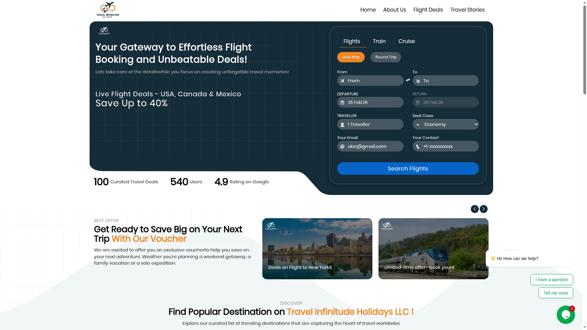 Travelinfinitude.net