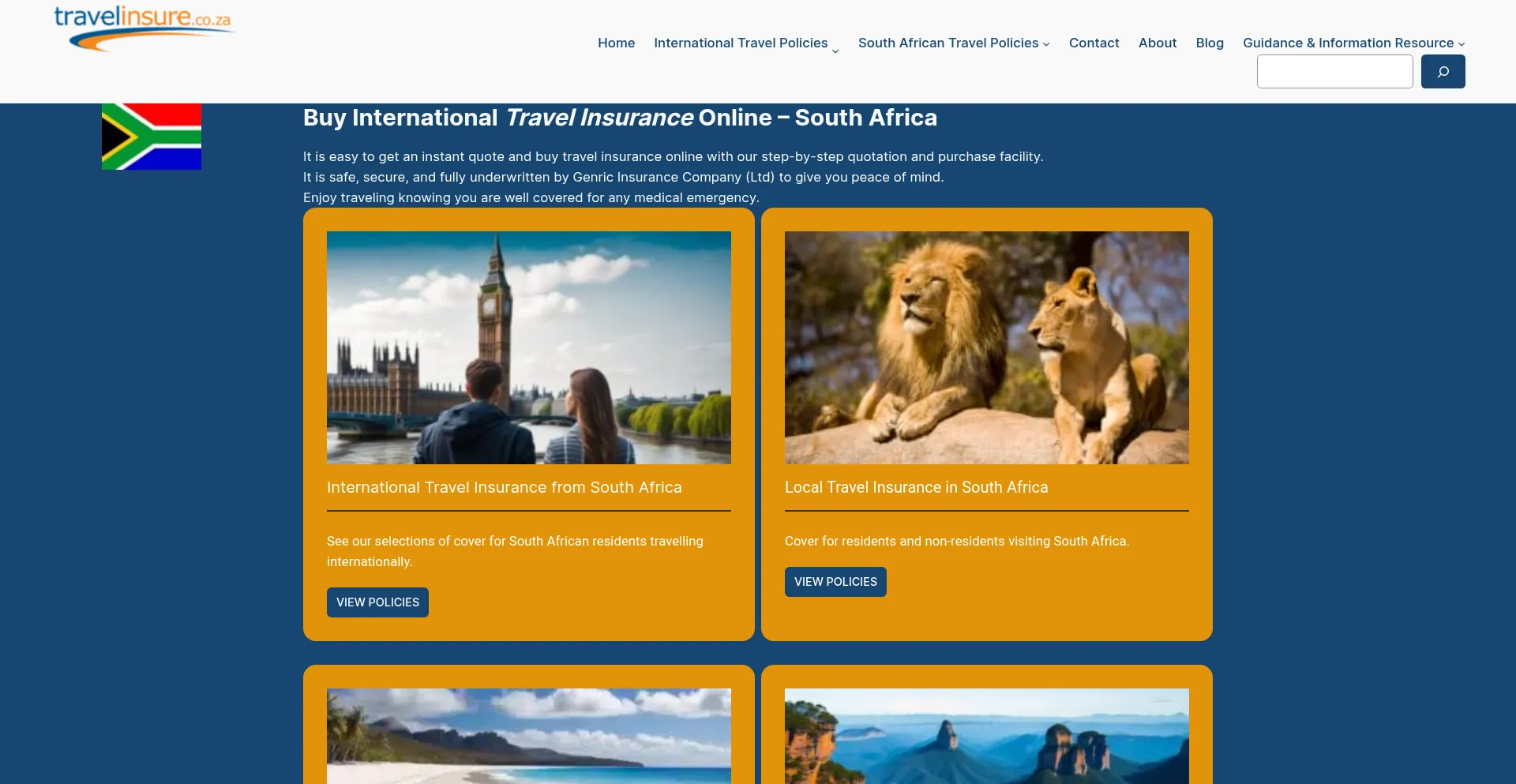 Is Travelinsure.co.za Safe?
