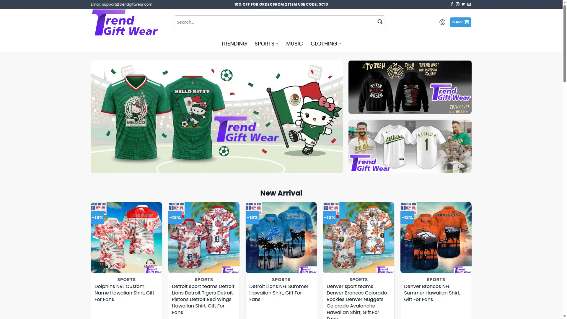 Trendgiftwear.com