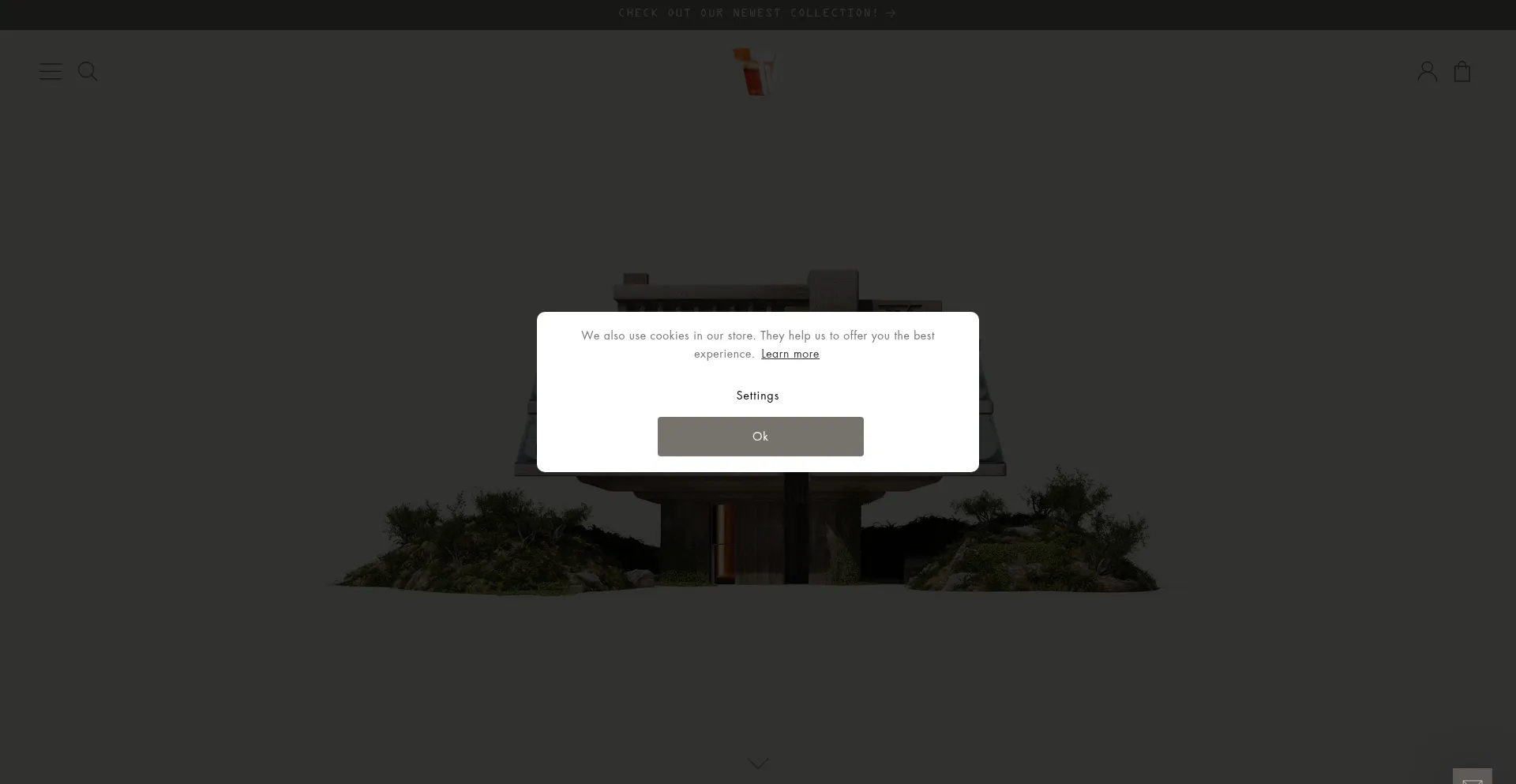 Website screenshot of Trendtvision.com