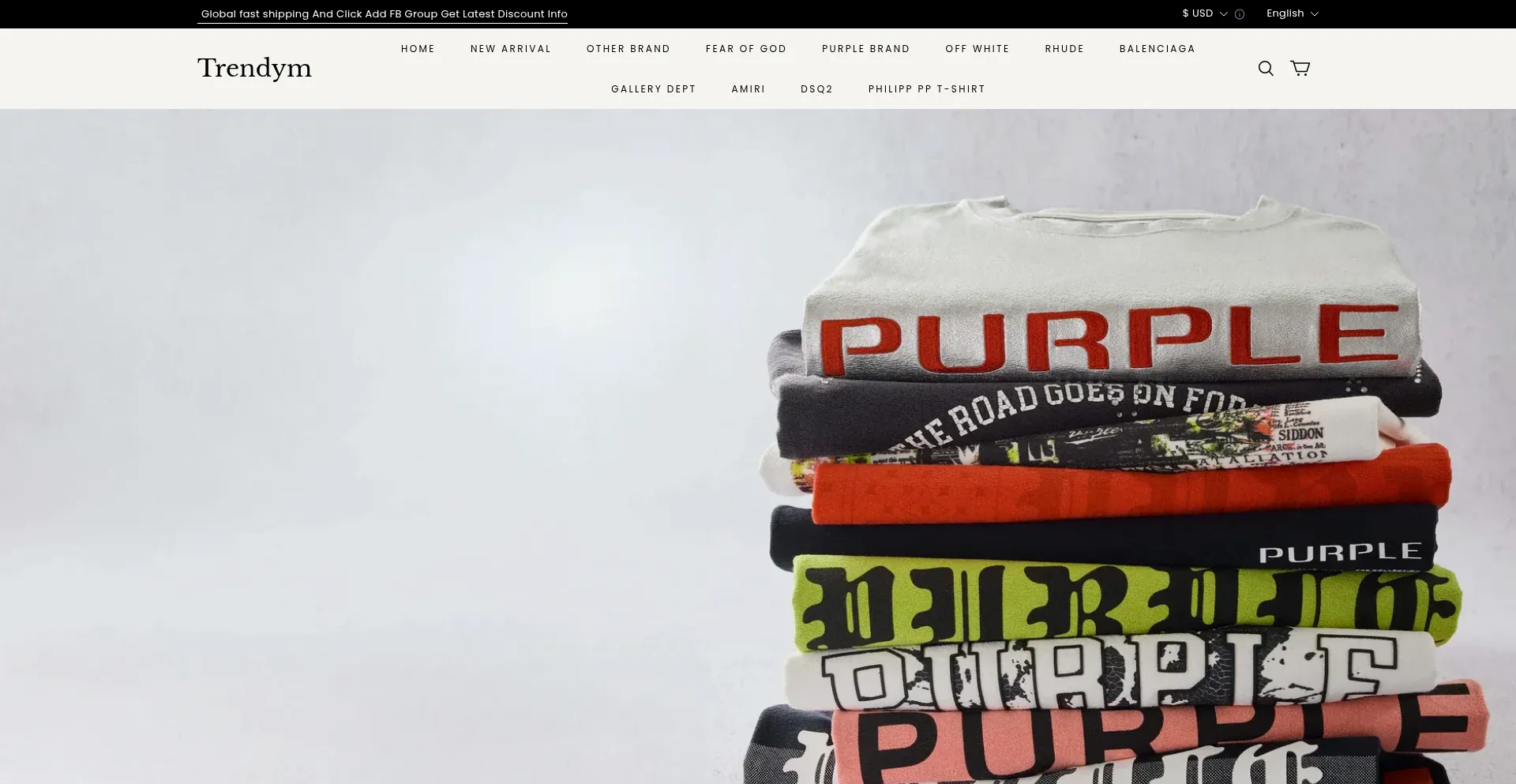 Trendym.shop Screenshot