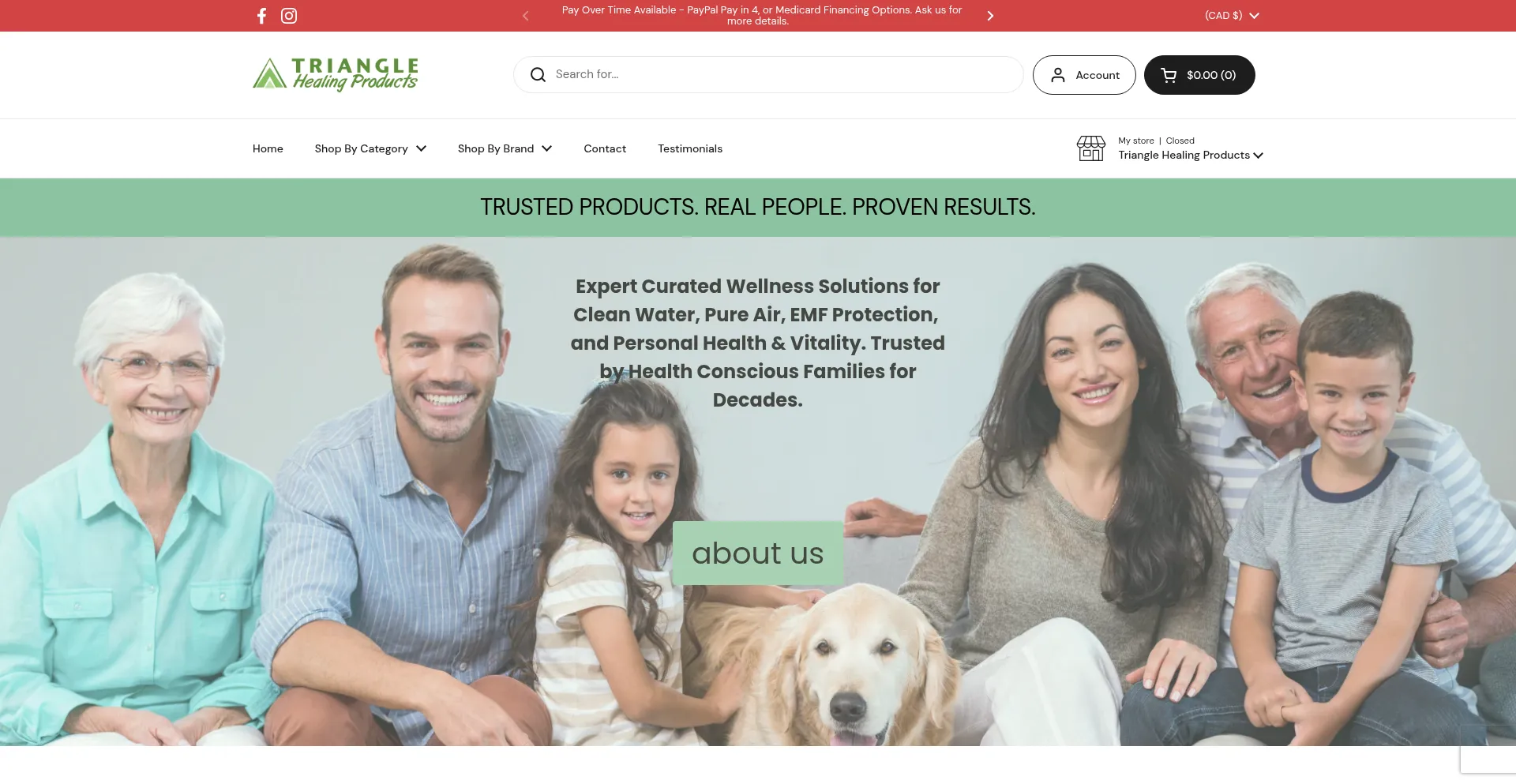 Trianglehealingproducts.com