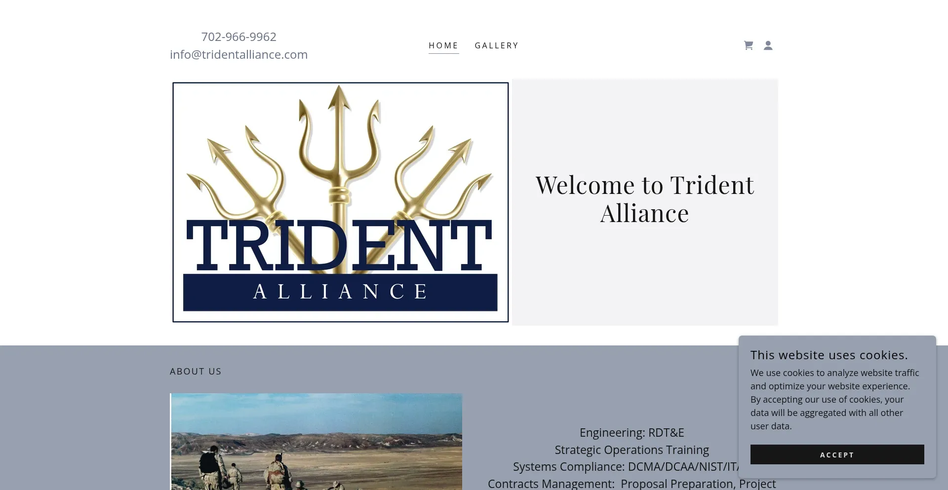 Tridentalliance.com Screenshot