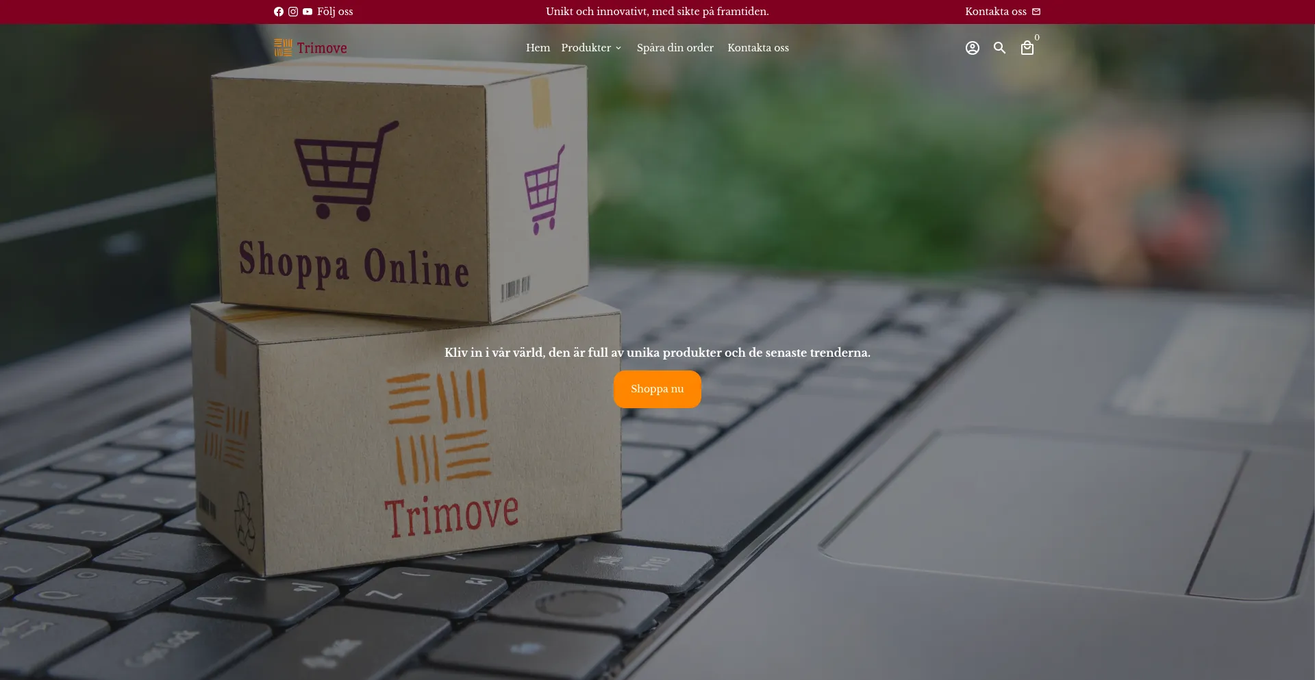 Trimove.se Screenshot