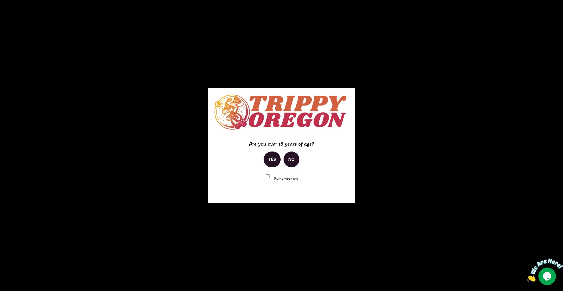 Website screenshot of Trippyoregonstore.com