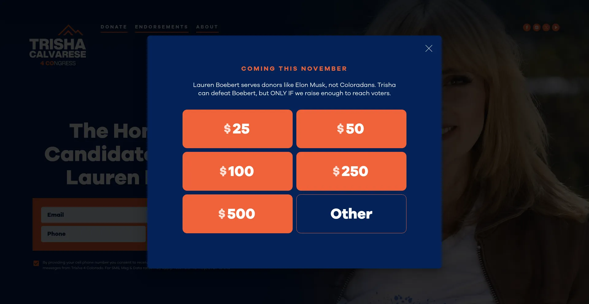 Trishforco.com Screenshot