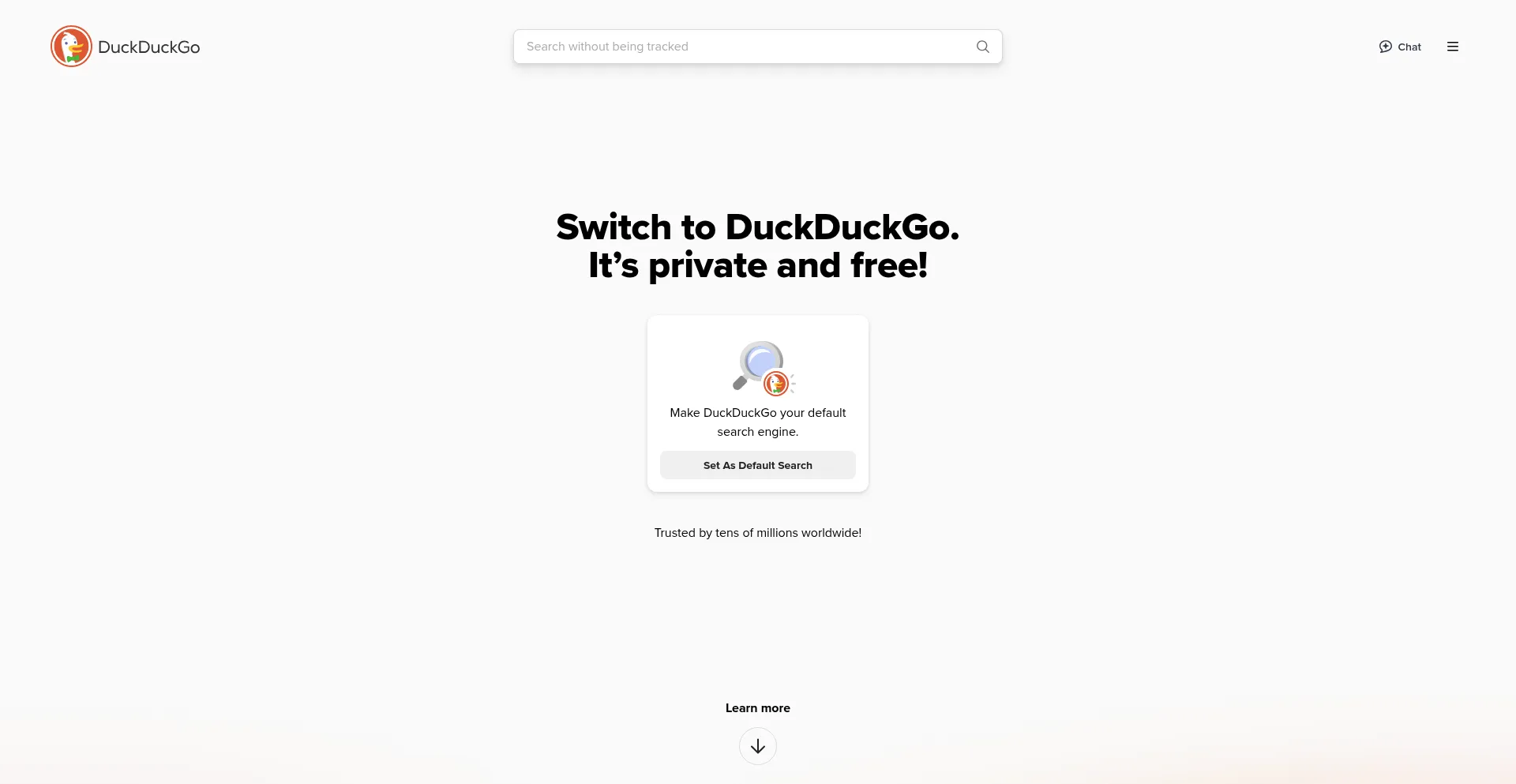 Website screenshot of Trk.ezymny.com
