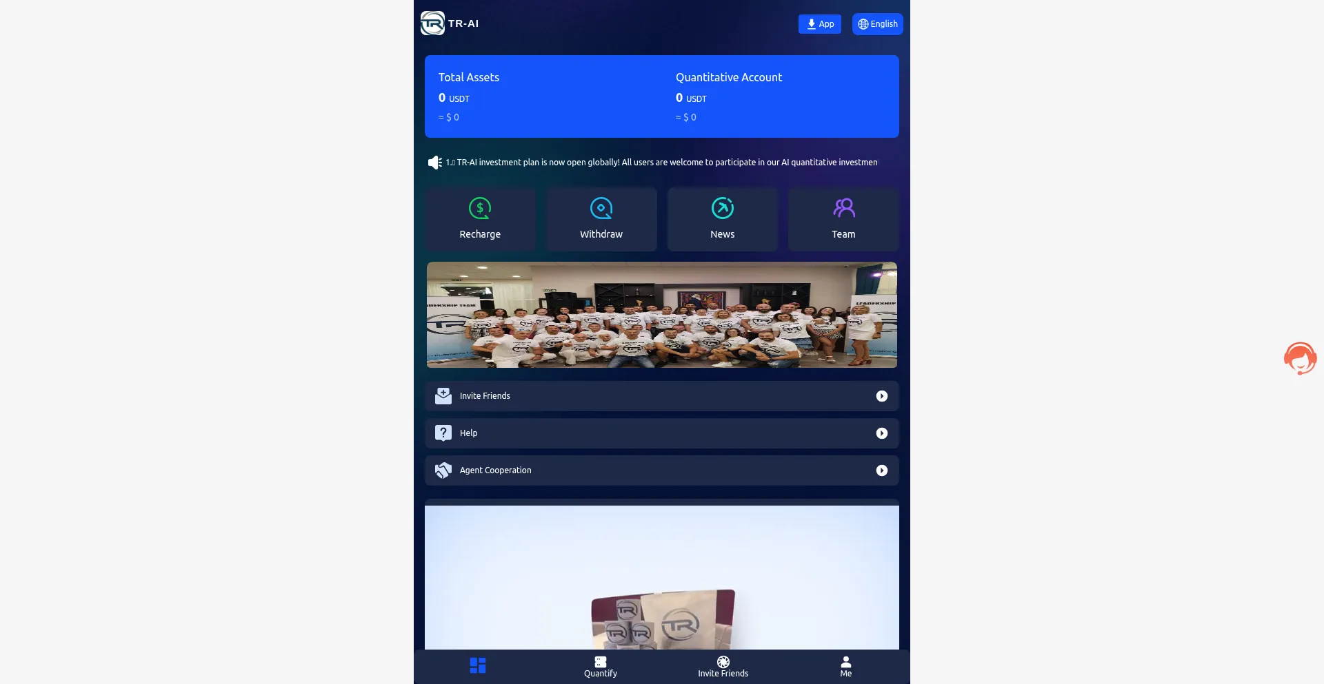 Website screenshot of Trofficial.net