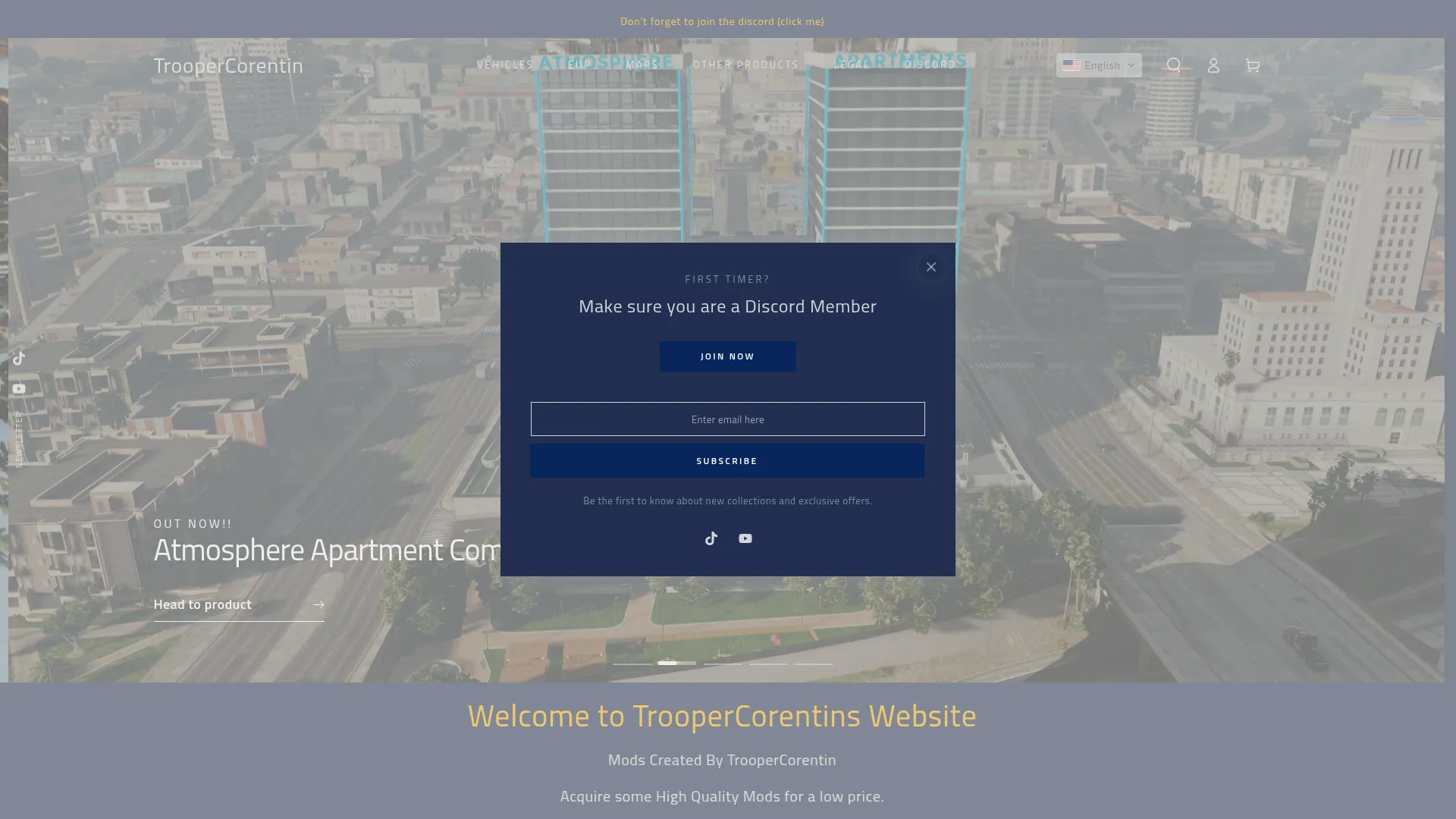 Troopercorentin.com