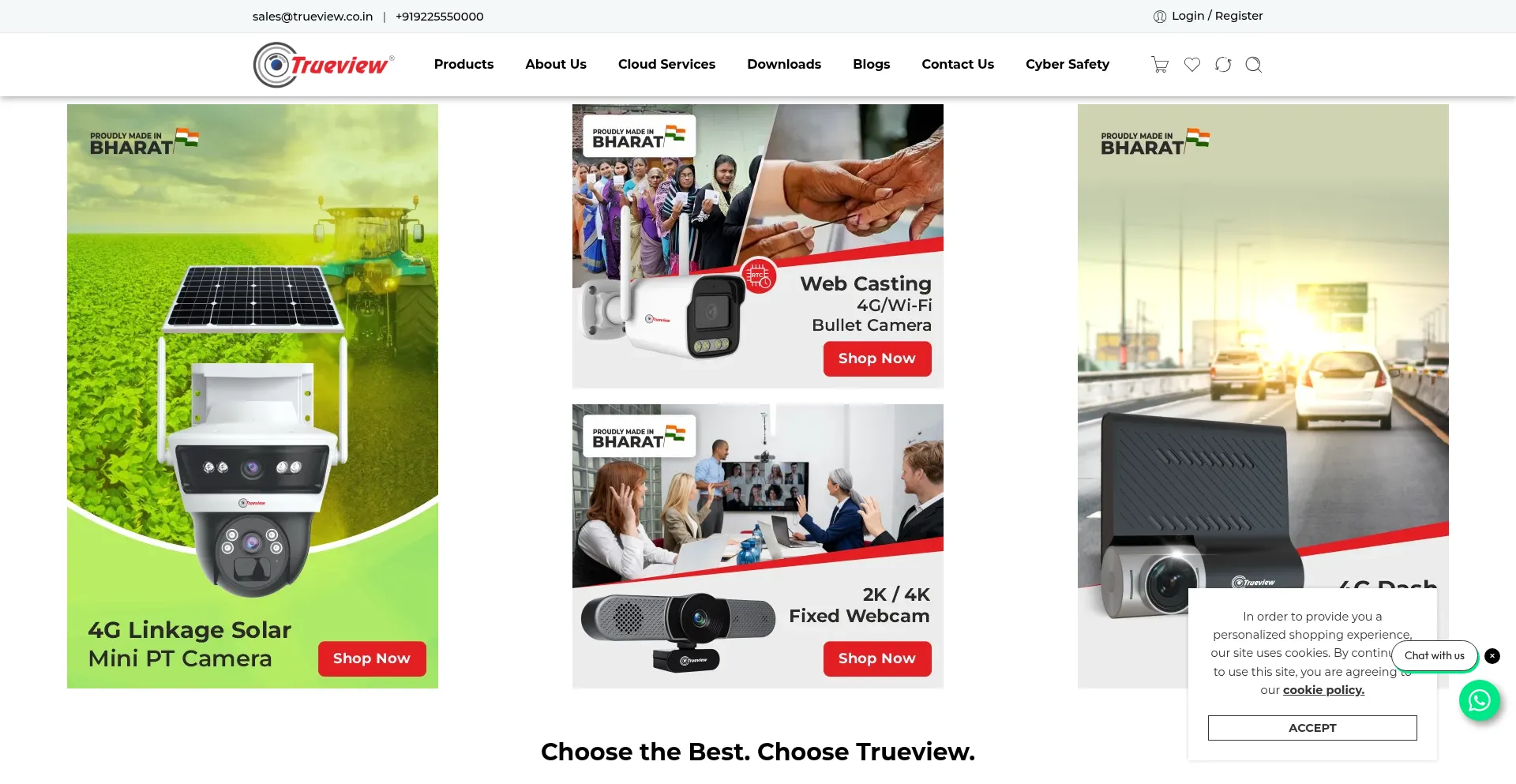 Trueview.co.in Screenshot