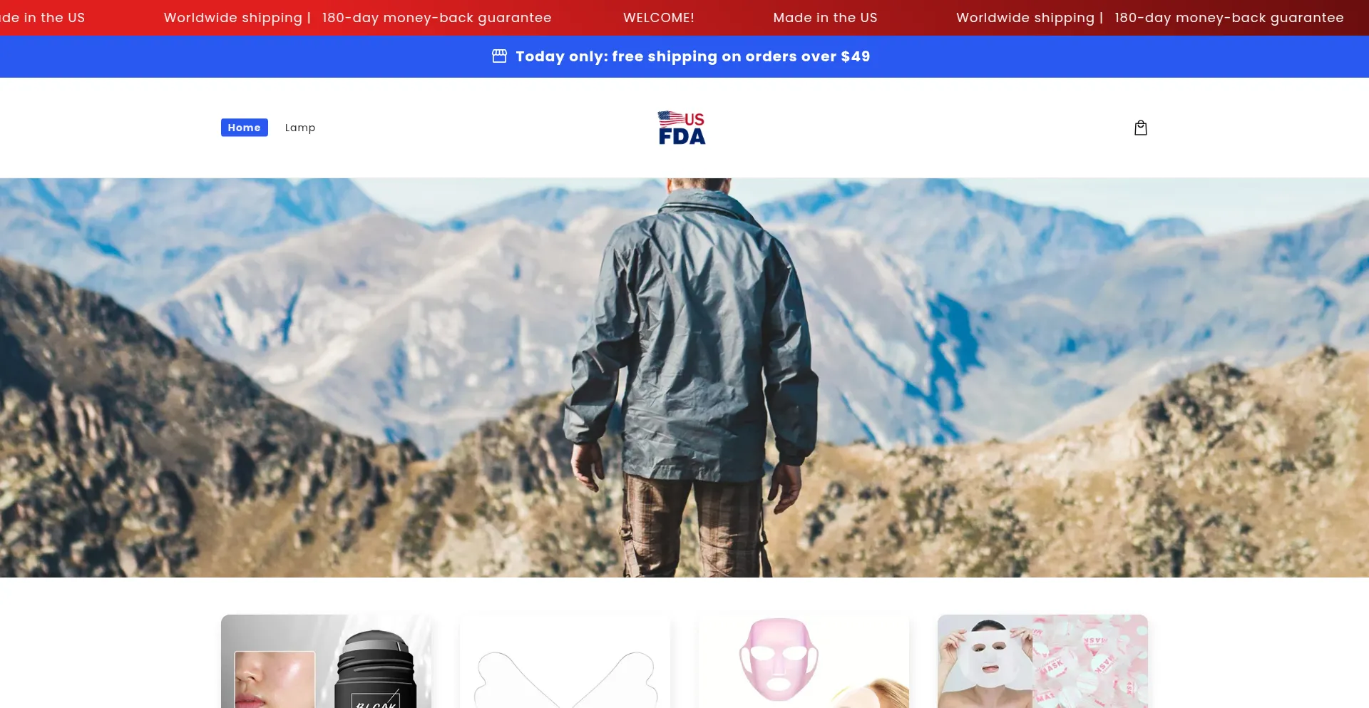 Website screenshot of Trufana.com
