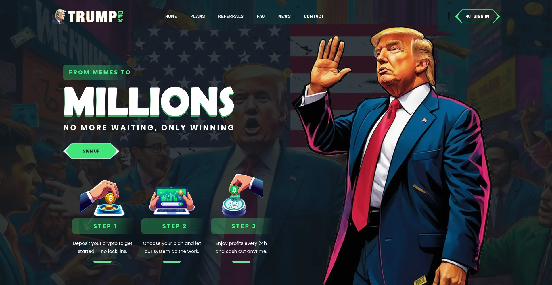 Is Trumpdex.io Safe?