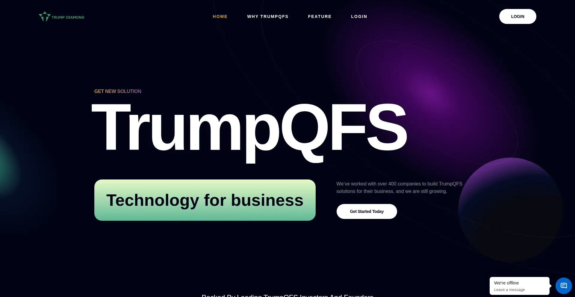 Trumpdiamondbackupqfs.com