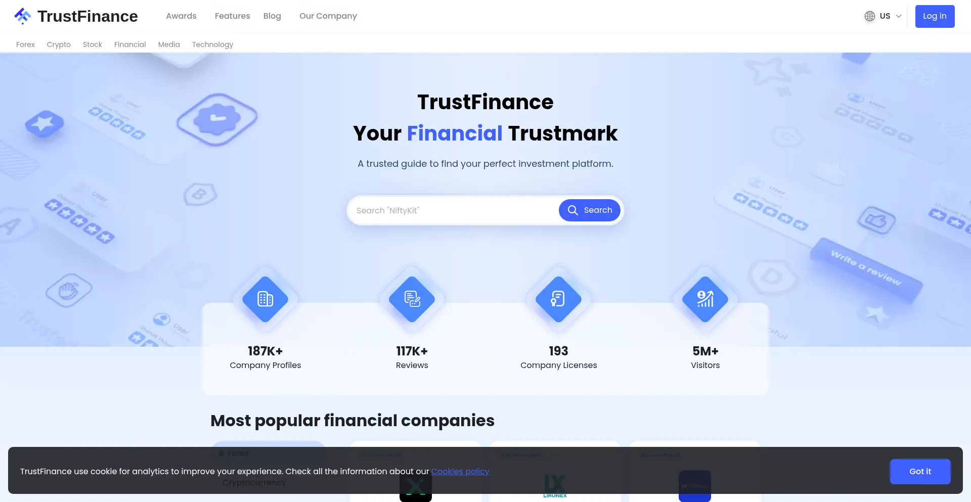 Trustfinance.com Screenshot