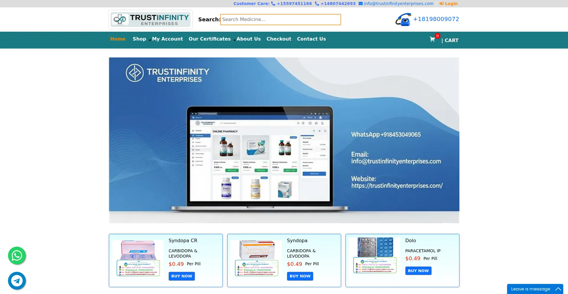 Trustinfinityenterprises.com