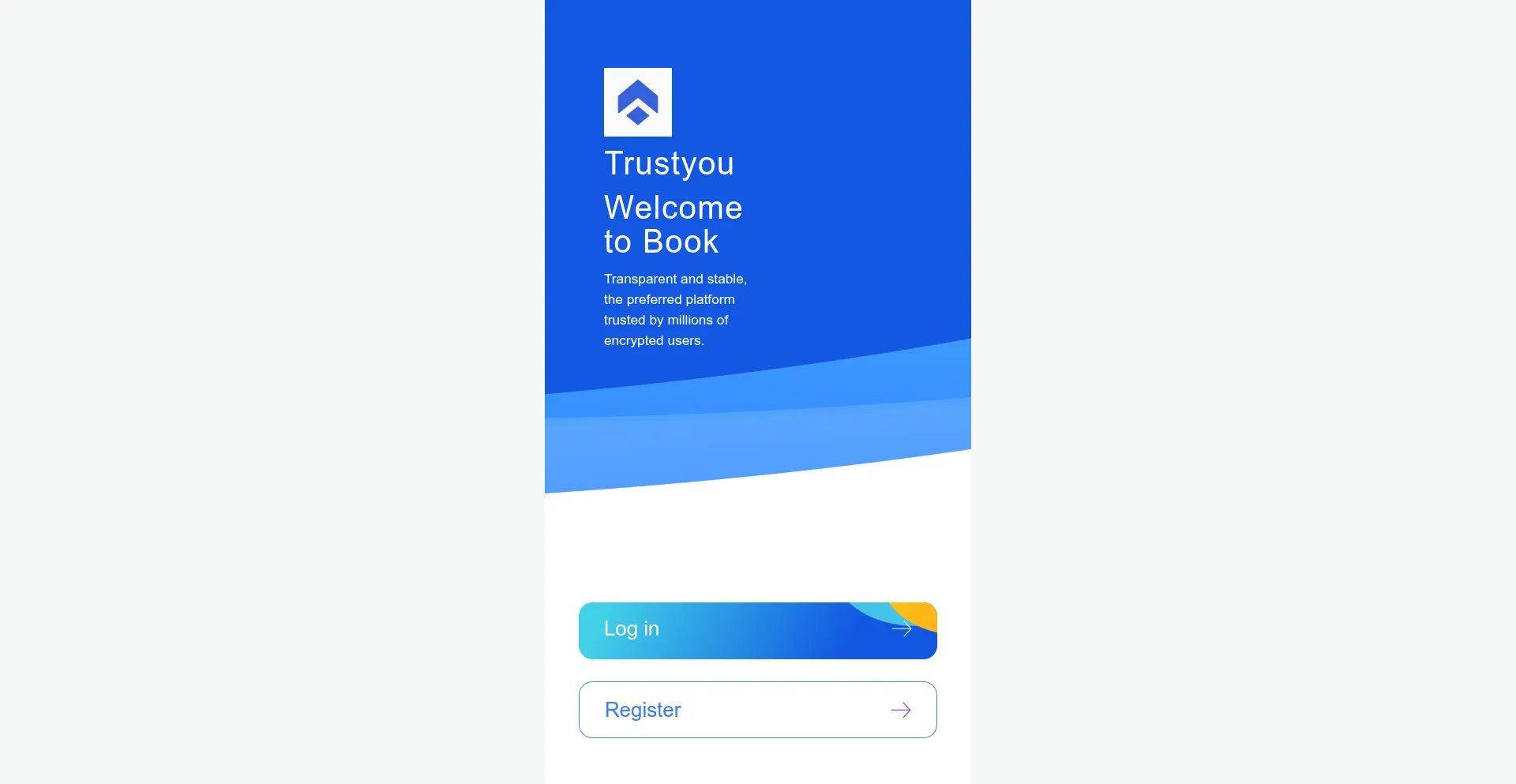 Website screenshot of Trustyou.icu