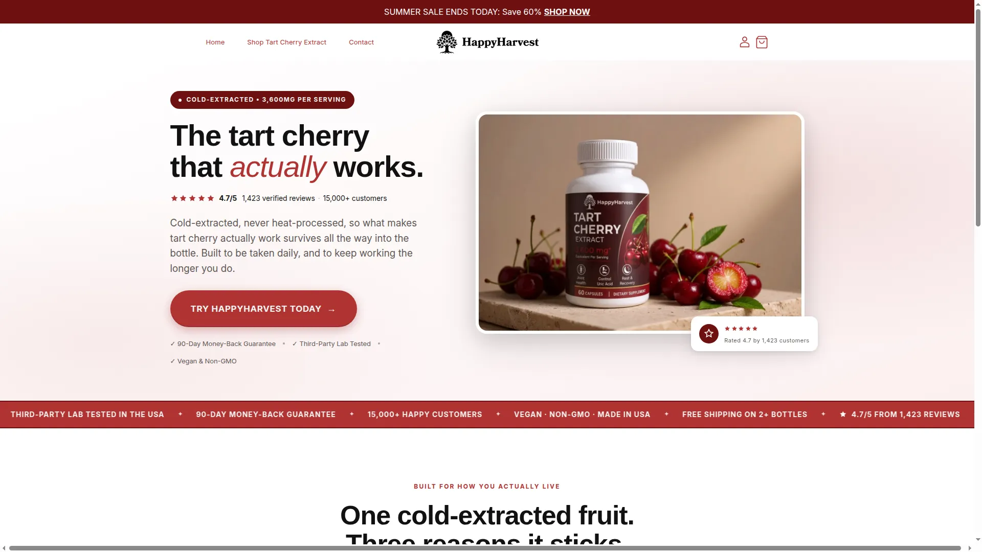 Tryhappyharvest.com