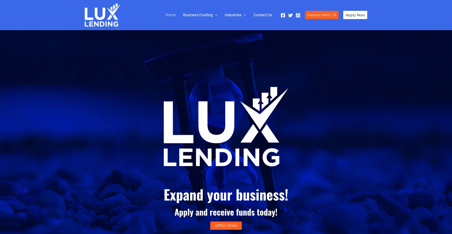 Tryluxlending.com Screenshot