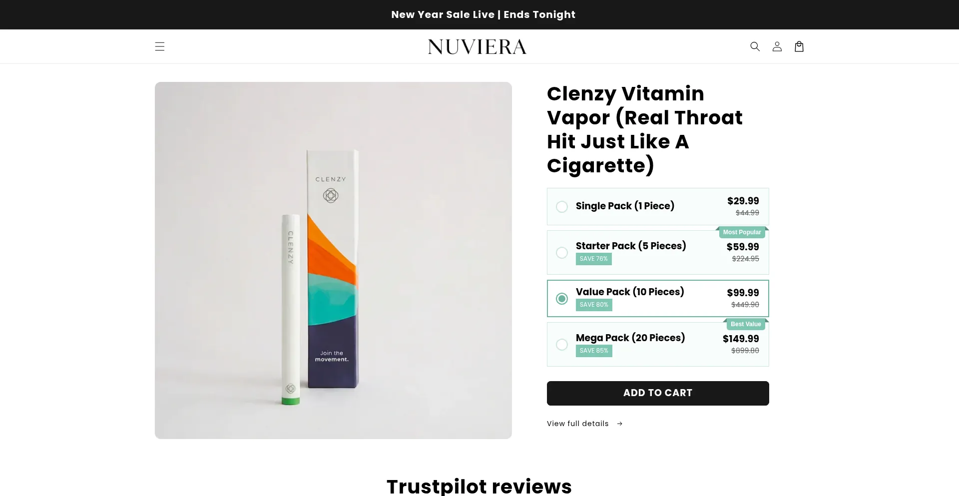 Trynuviera.store Scam Check: Blacklisted (27/100 Trust Score)