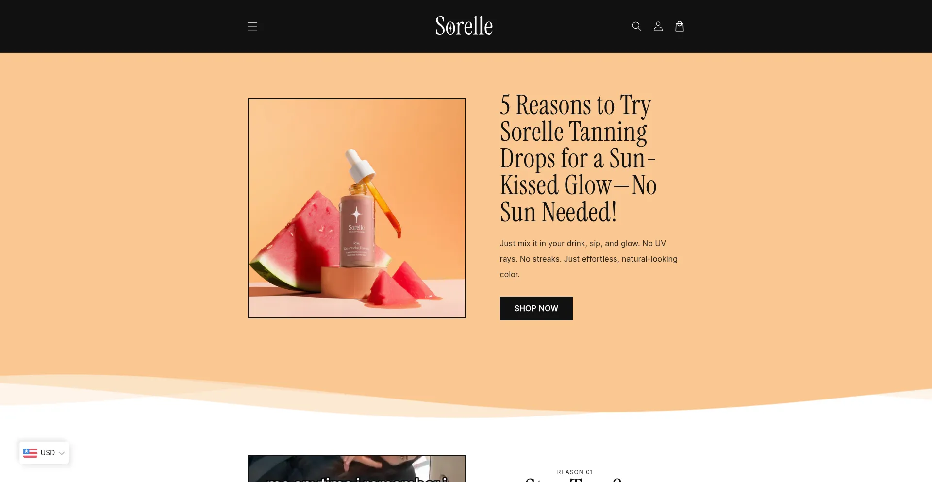 Website screenshot of Trysorelle.com
