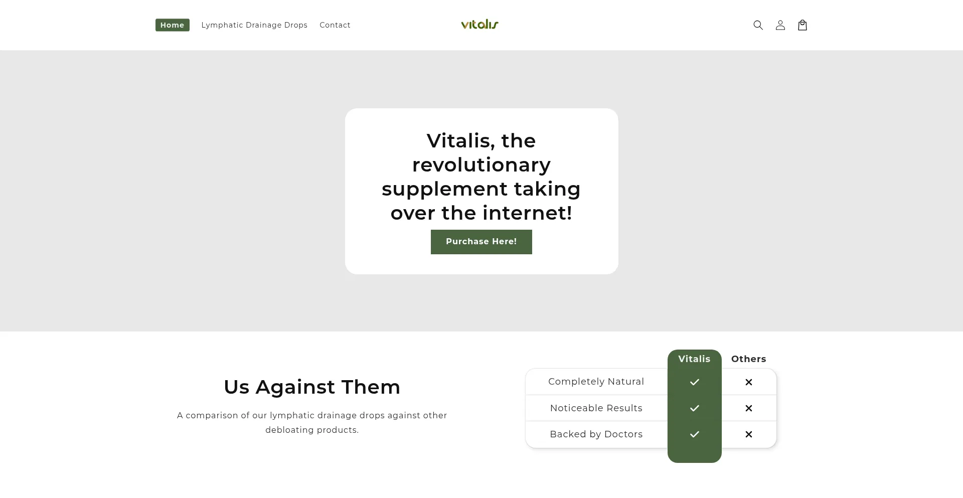 Tryvitalis.shop Screenshot