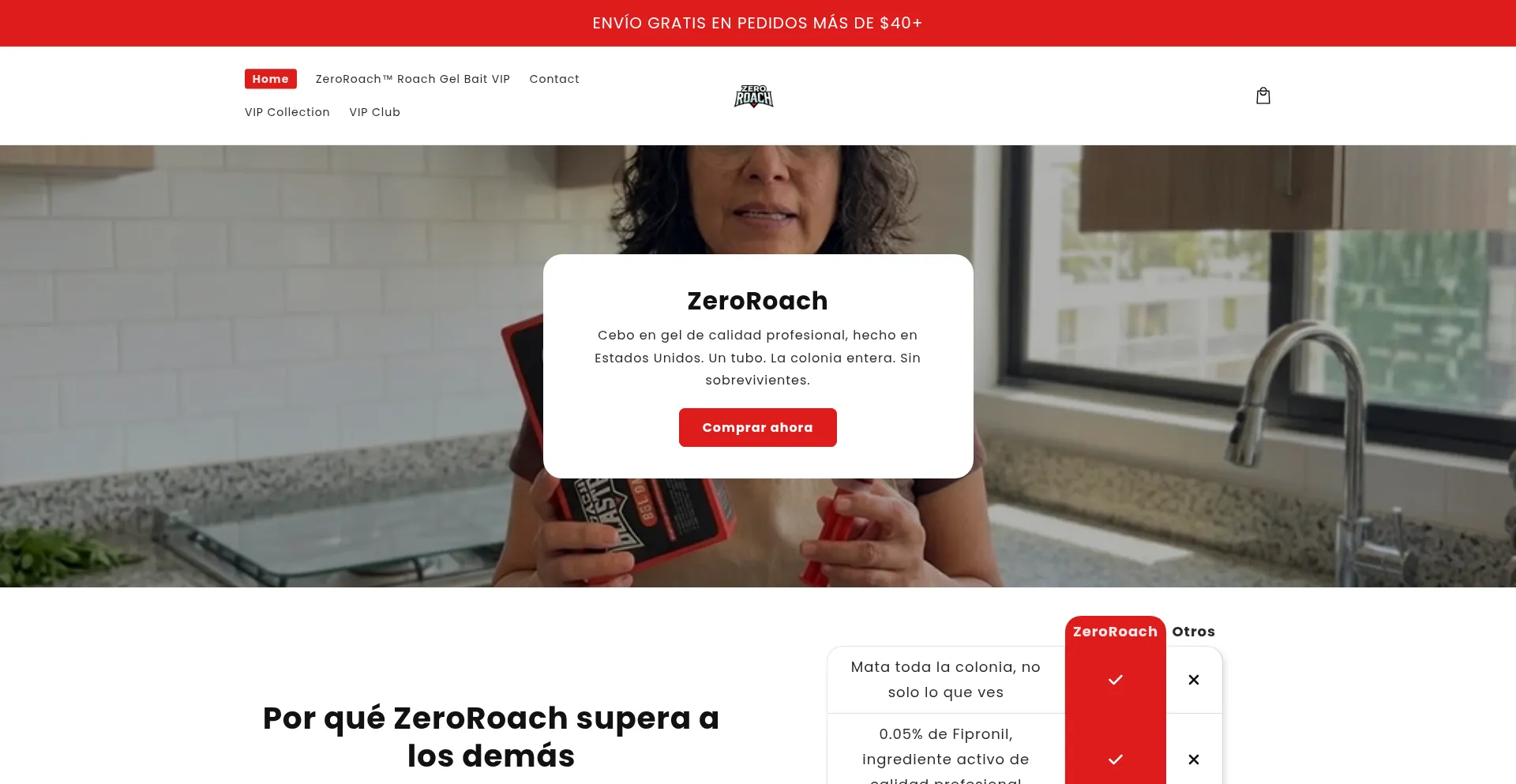 Tryzeroroach.com