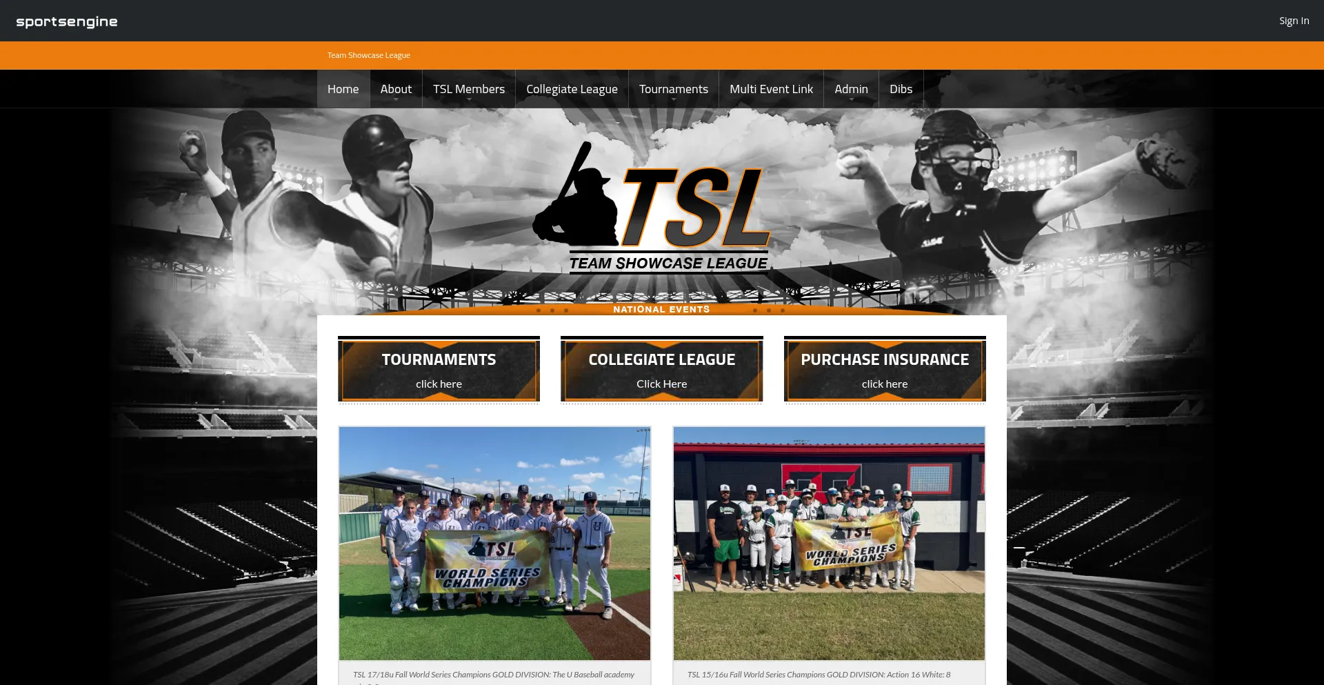 Tslbaseball.com