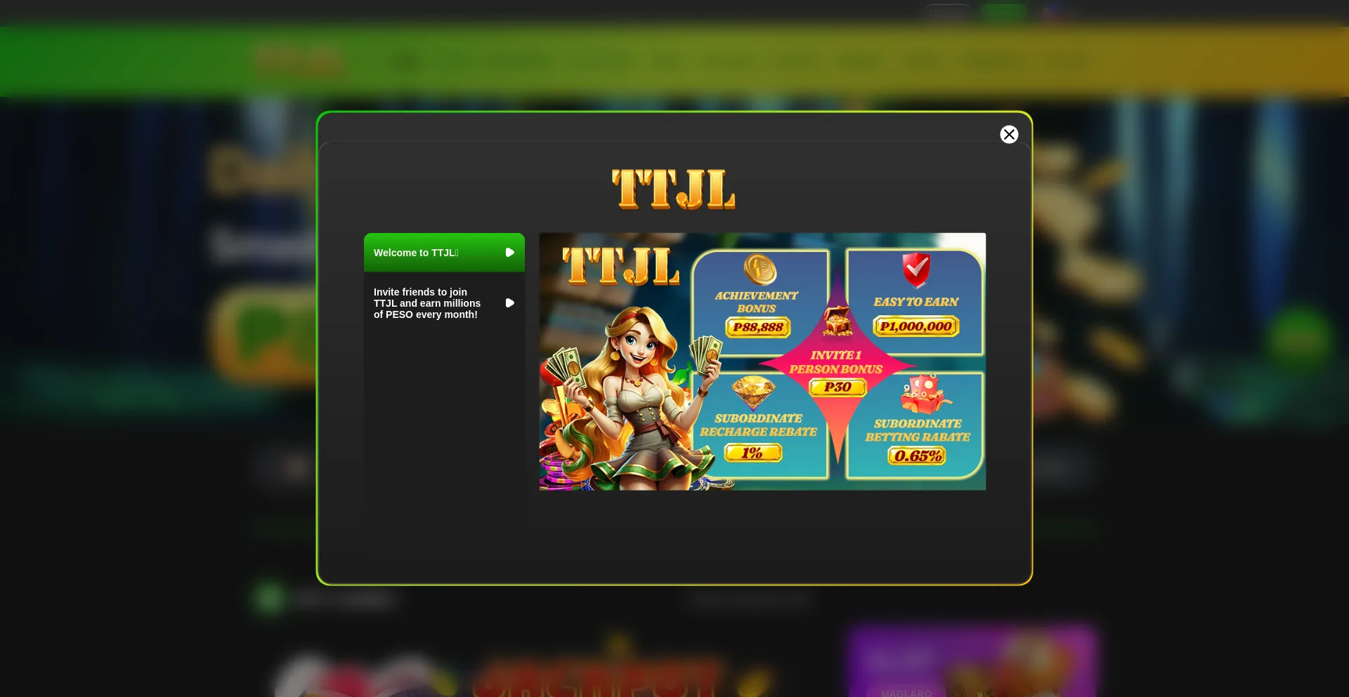 Website screenshot of Ttjl777.com