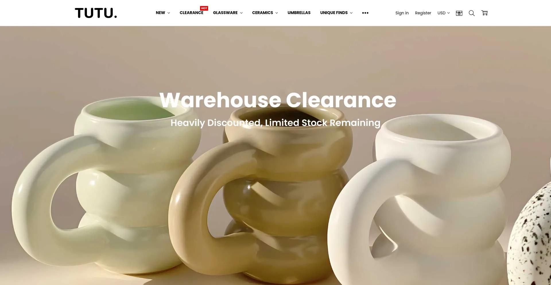 Tutuhome.shop Screenshot