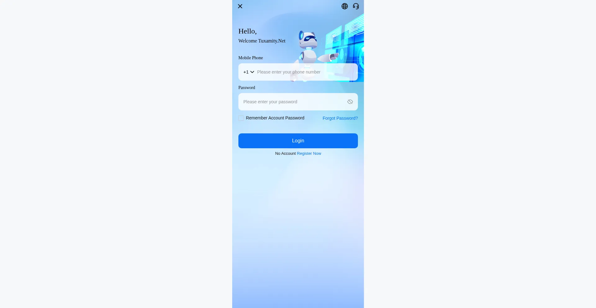 Tuxamity.net Screenshot