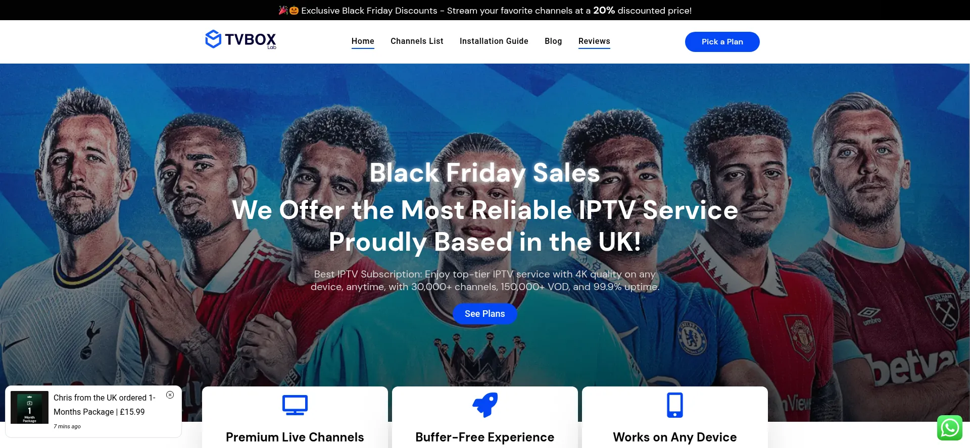 Tvboxuk.com Screenshot