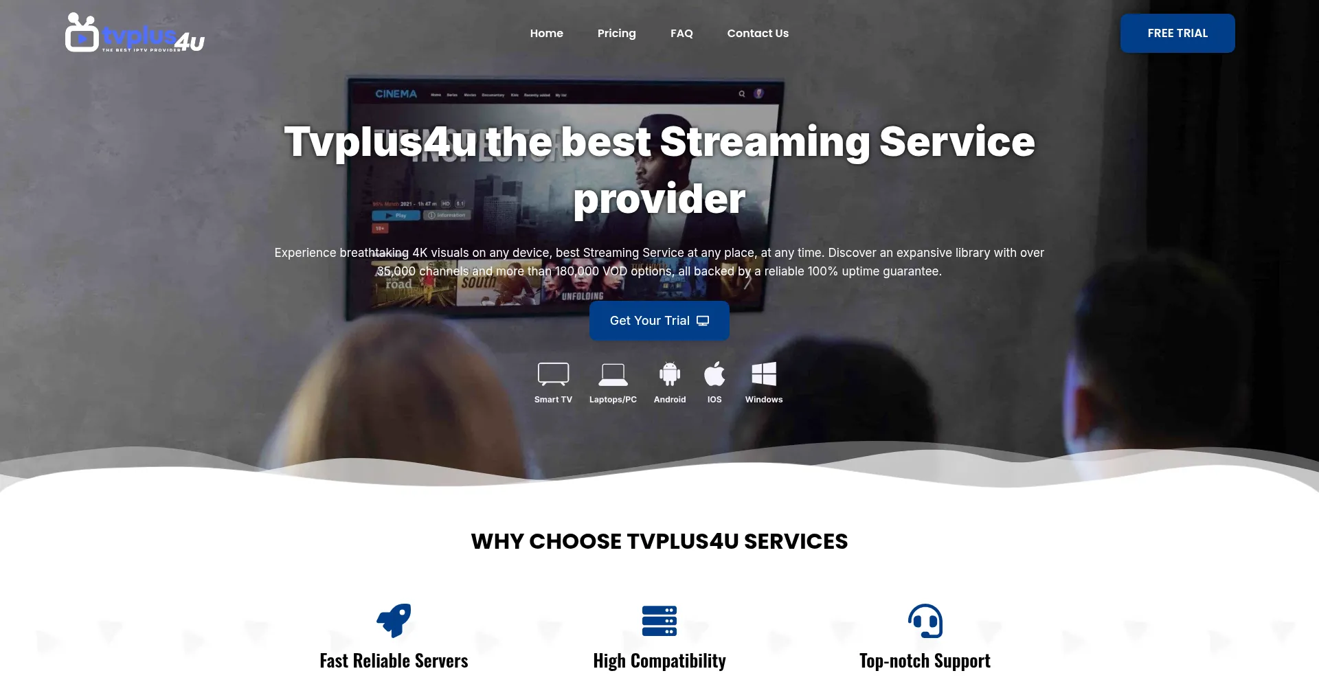 Tvplus4u.com Screenshot
