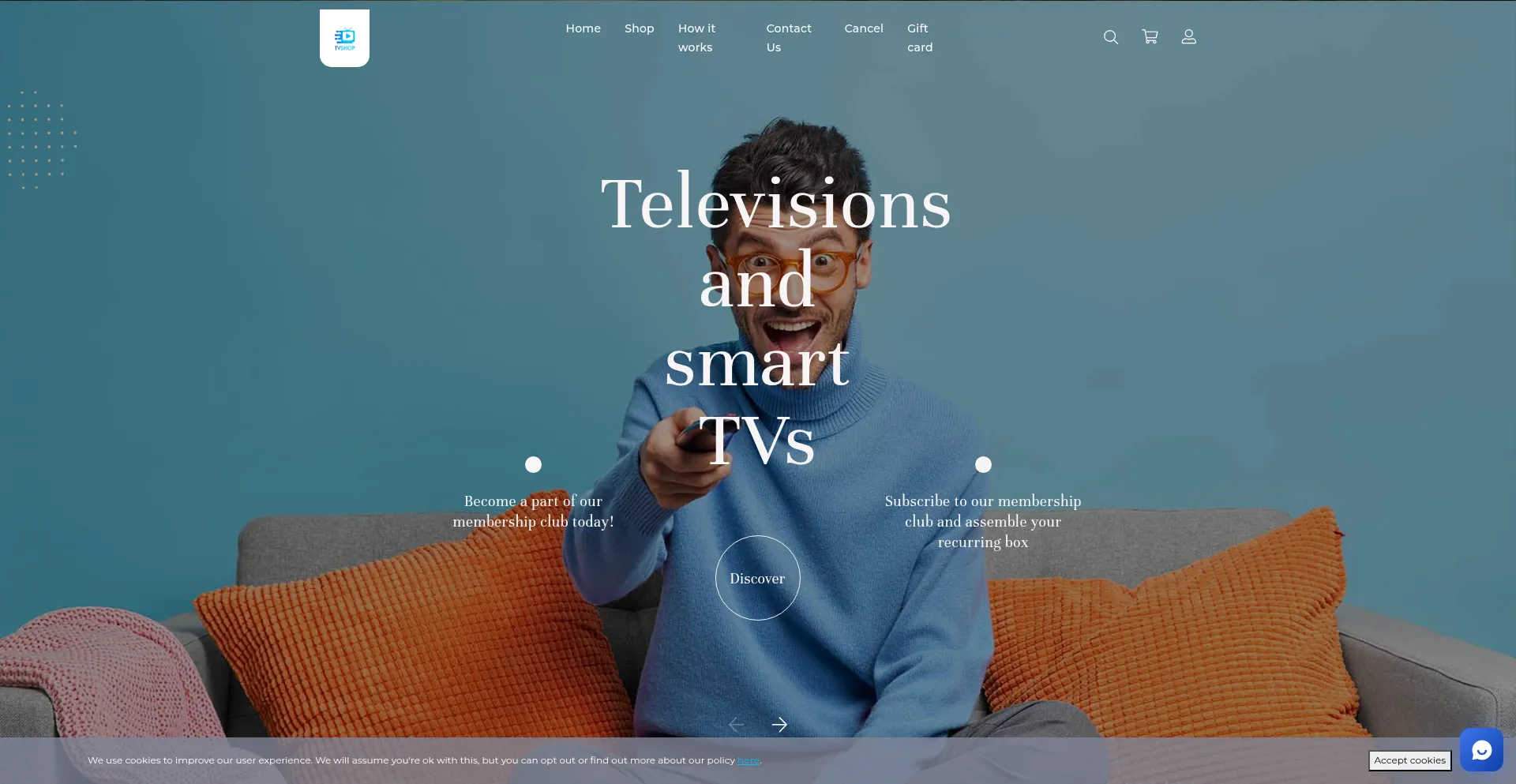 Tvshop.store Screenshot