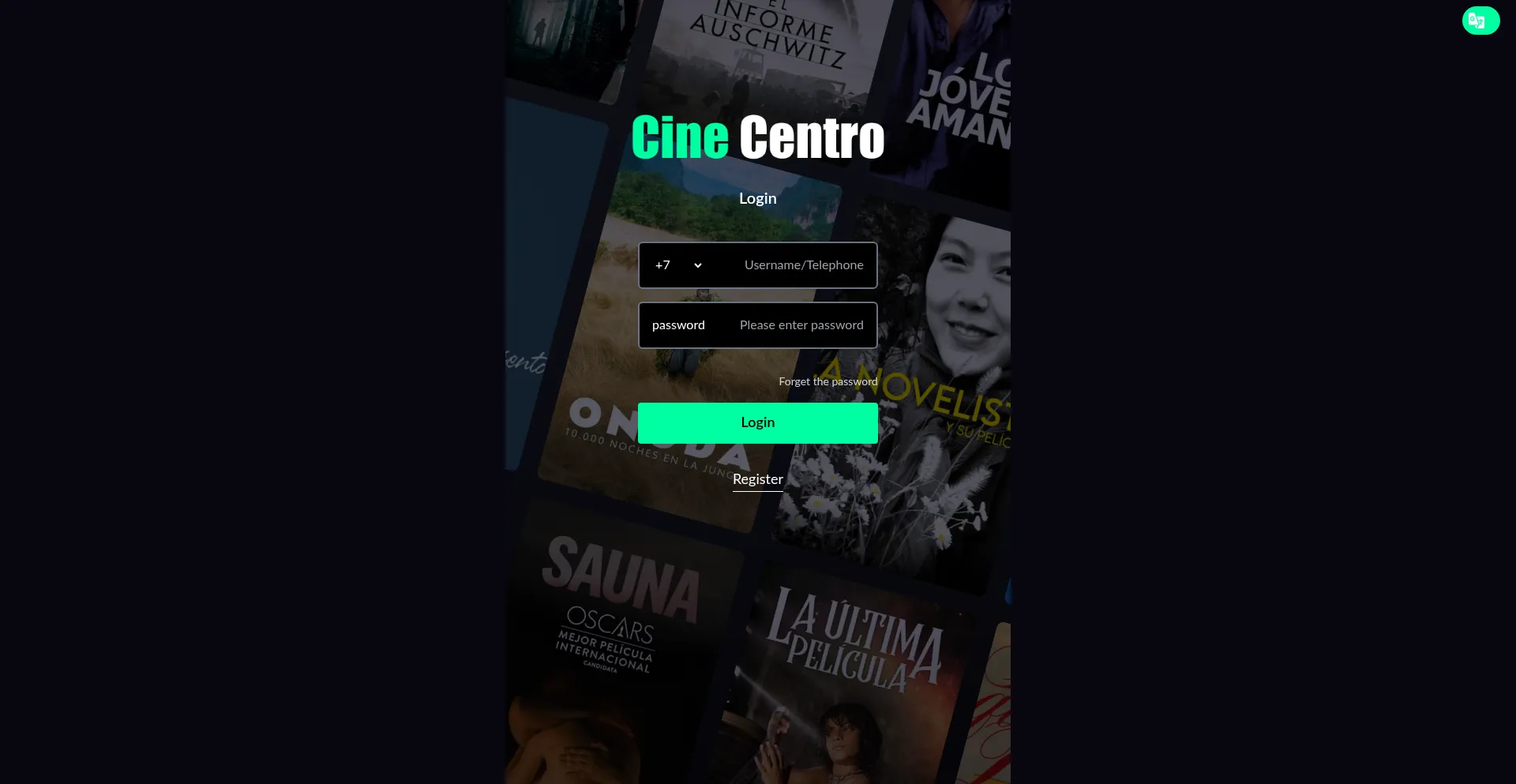 Website screenshot of Tvtotown.com