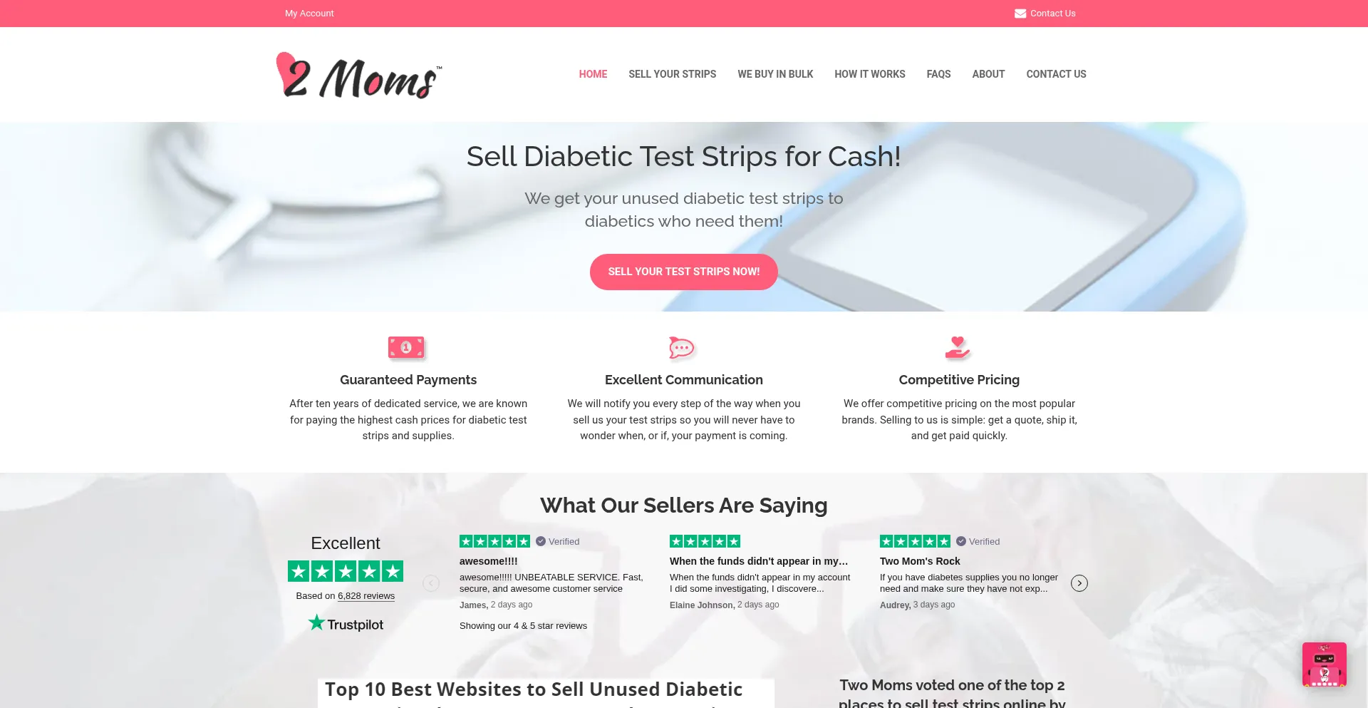 Is Twomomsbuyteststrips.com Safe?
