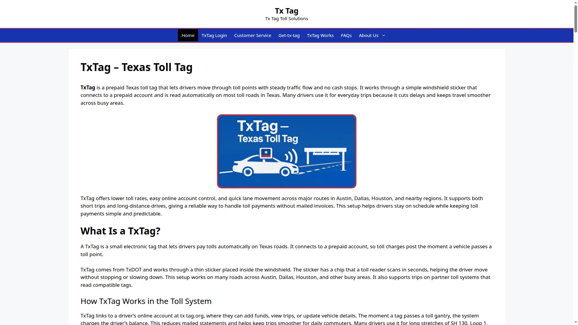 Tx-tag.org