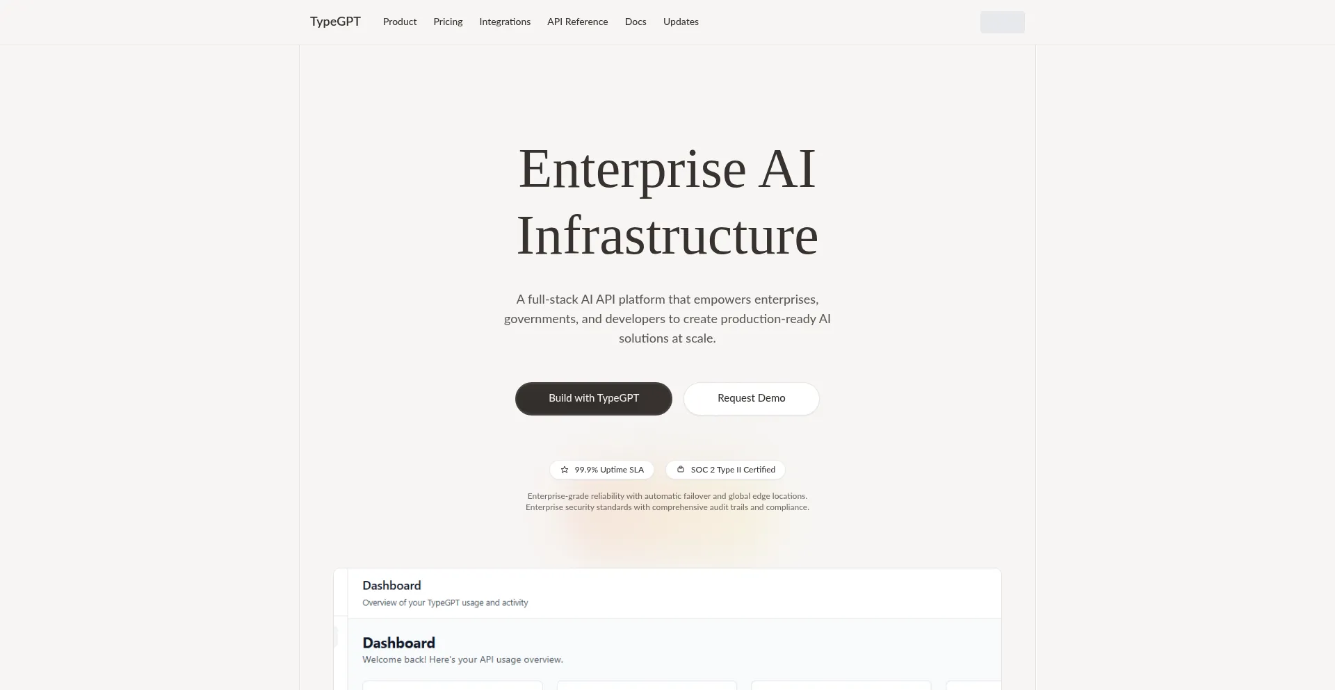 Typegpt.net Screenshot