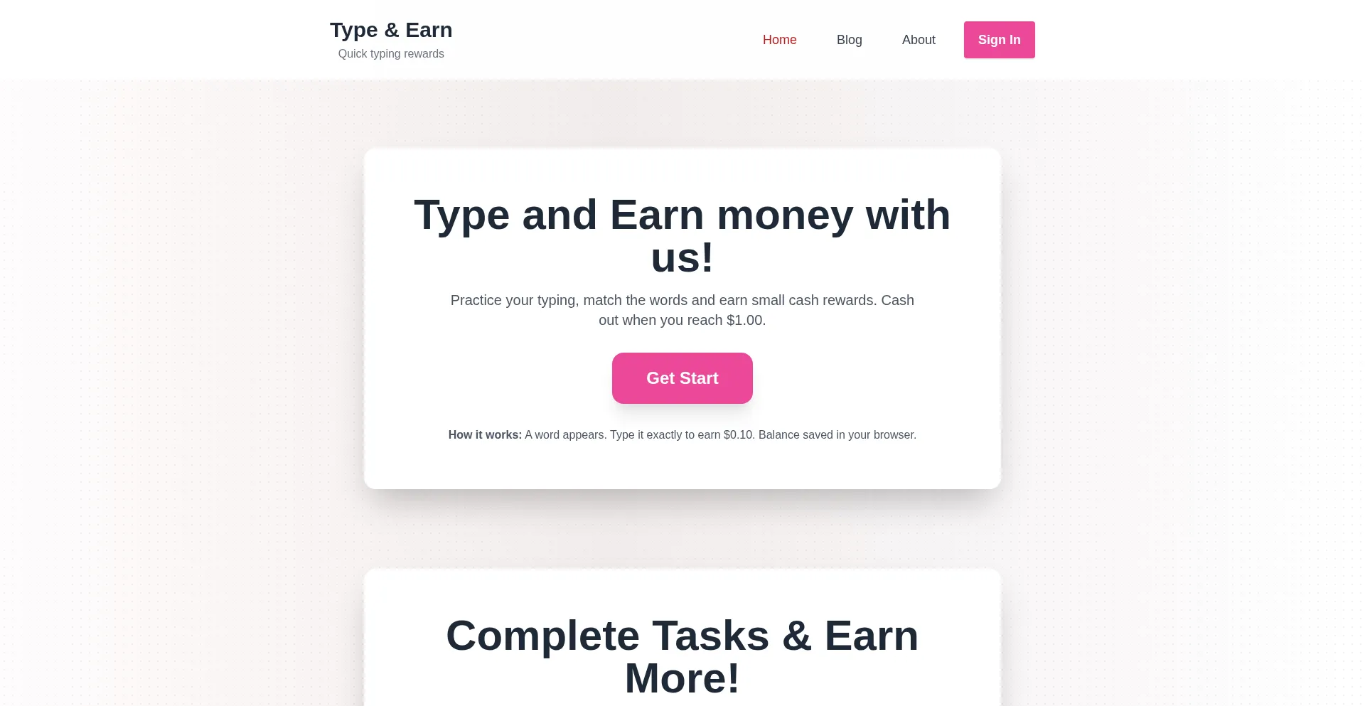 Typewordsearnrewards.com