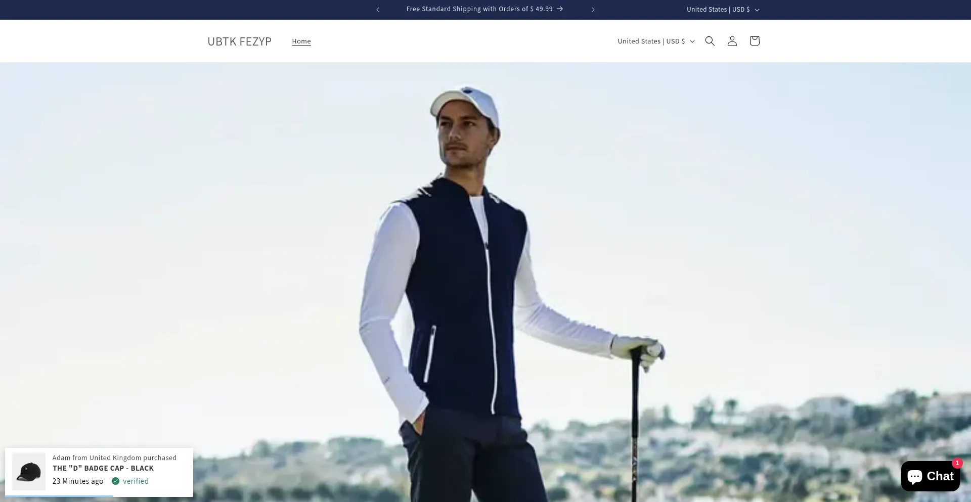 Website screenshot of Ubtkfezyp.com