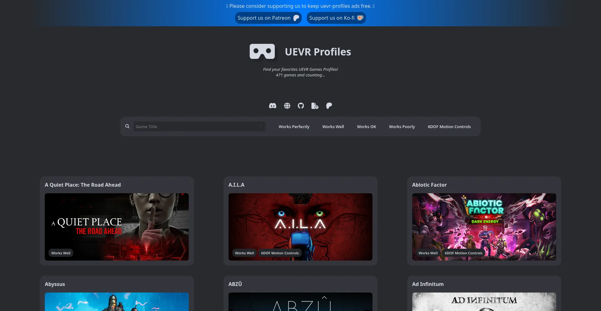Uevr-profiles.com